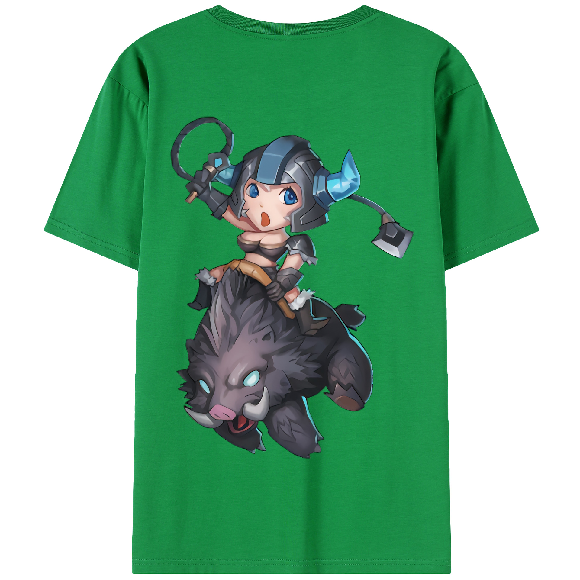 リーグ・オブ・レジェンド League of Legends LOL 綿100％半袖Tシャツ（背面プリント）
