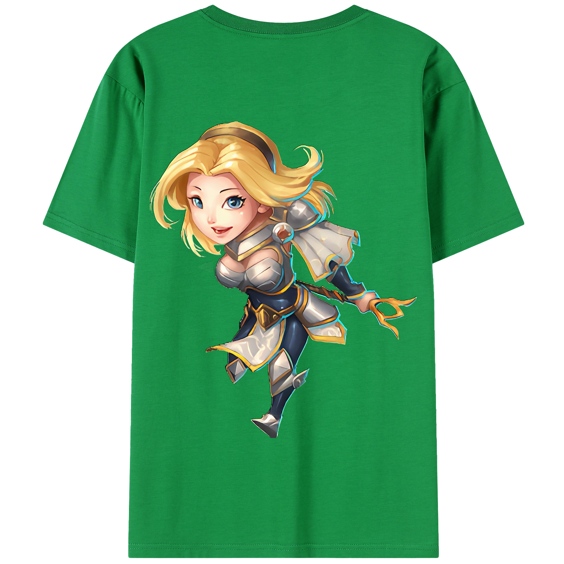リーグ・オブ・レジェンド League of Legends LOL 綿100％半袖Tシャツ（背面プリント）