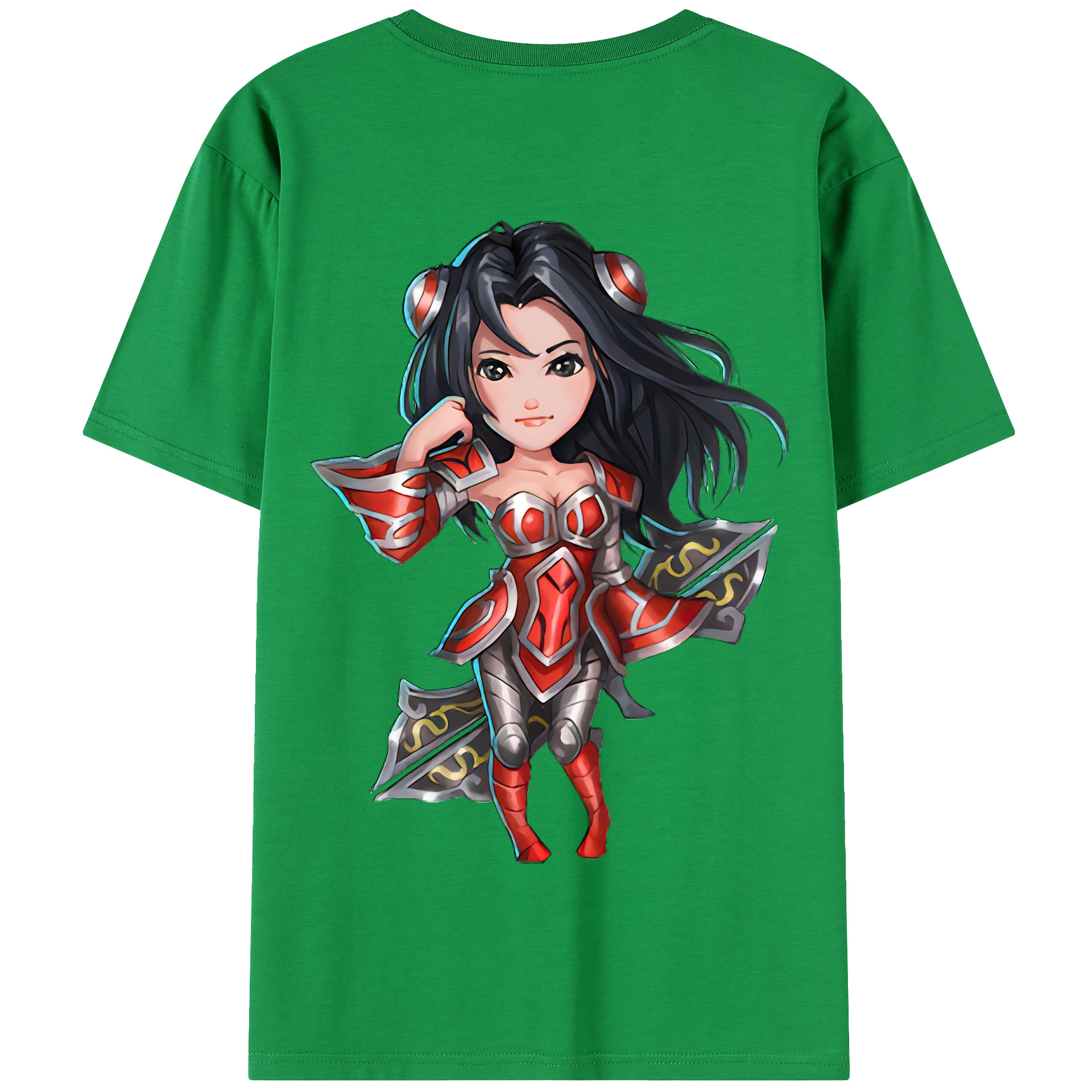 リーグ・オブ・レジェンド League of Legends LOL 綿100％半袖Tシャツ（背面プリント）