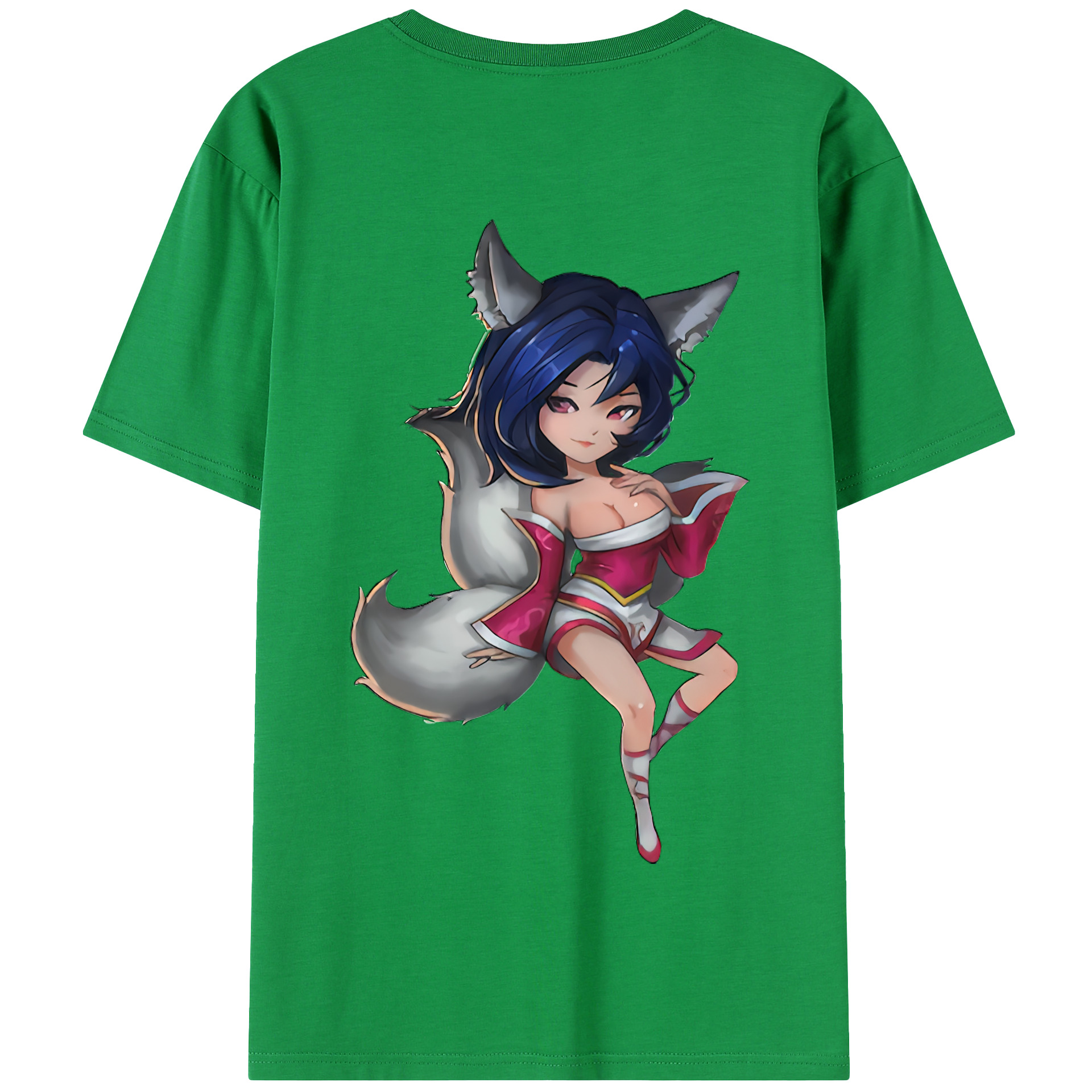 リーグ・オブ・レジェンド League of Legends LOL 綿100％半袖Tシャツ（背面プリント）
