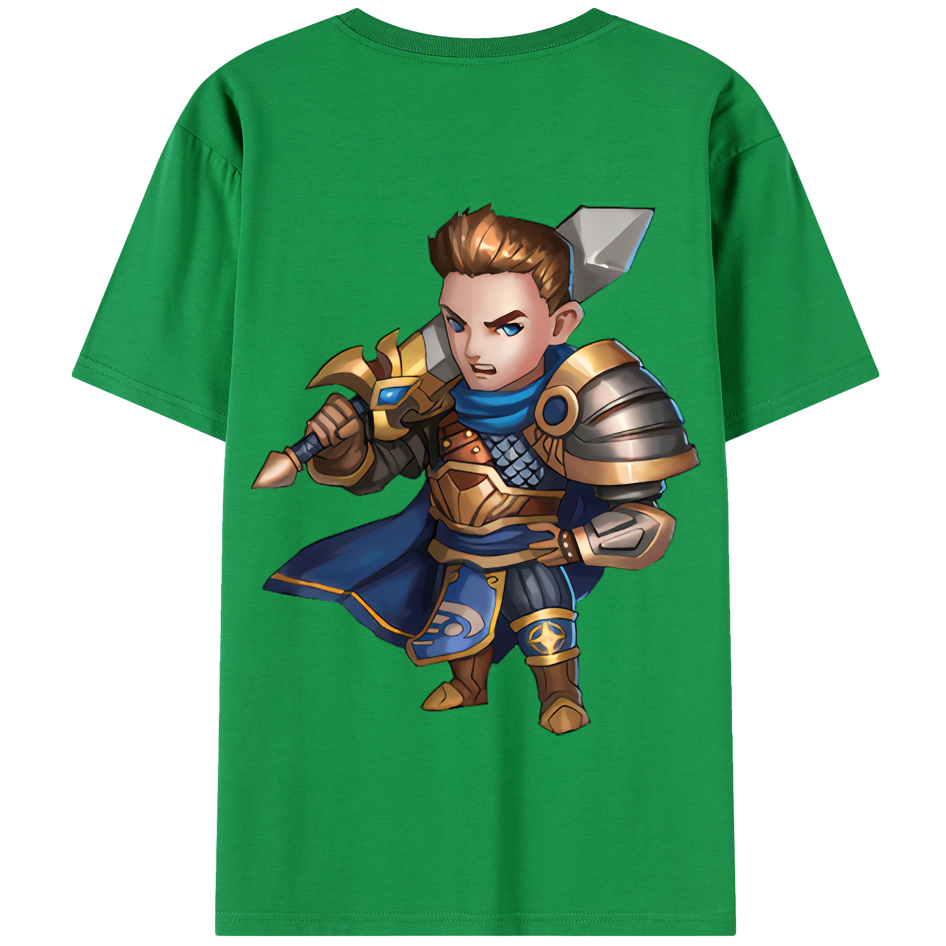 リーグ・オブ・レジェンド League of Legends LOL 綿100％半袖Tシャツ（背面プリント）