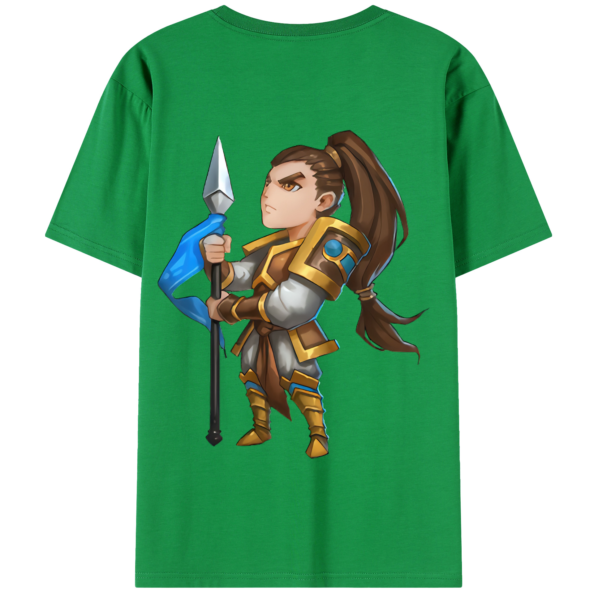リーグ・オブ・レジェンド League of Legends LOL 綿100％半袖Tシャツ（背面プリント）