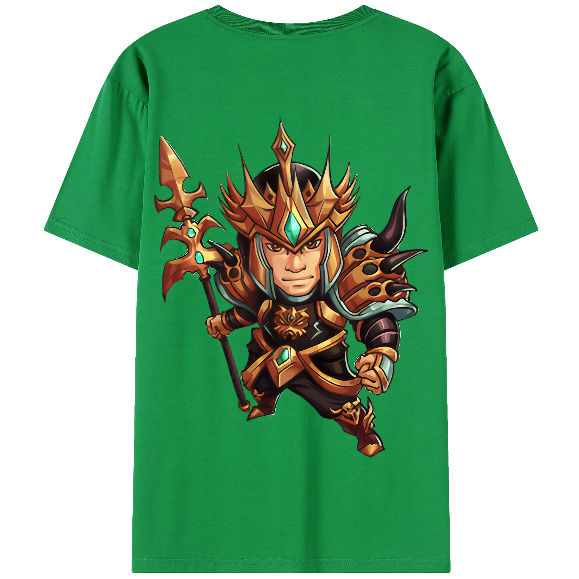 リーグ・オブ・レジェンド League of Legends LOL 綿100％半袖Tシャツ（背面プリント）