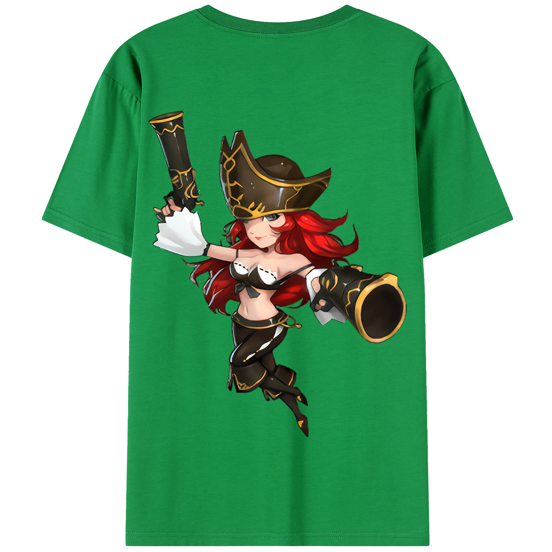 リーグ・オブ・レジェンド League of Legends LOL 綿100％半袖Tシャツ（背面プリント）