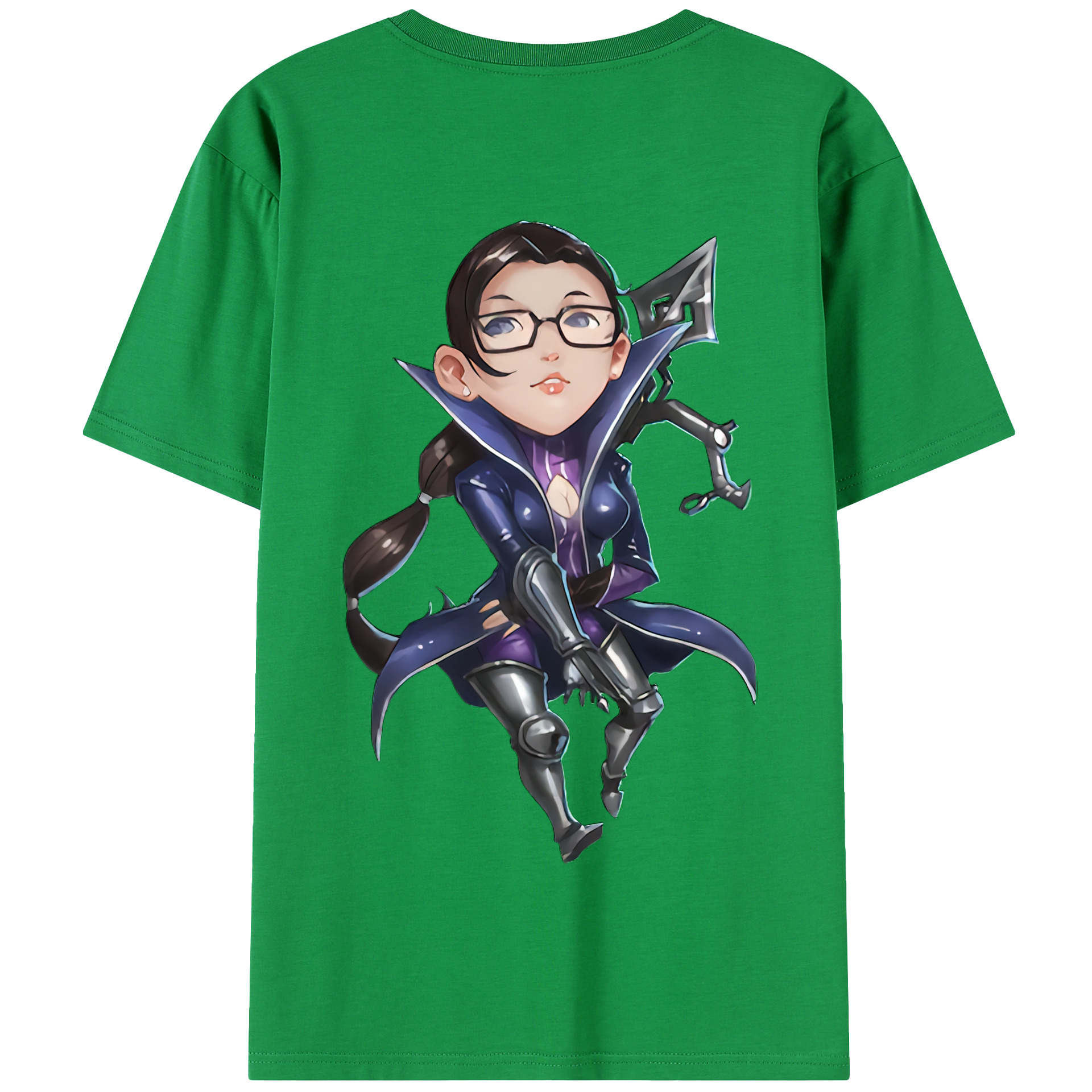 リーグ・オブ・レジェンド League of Legends LOL 綿100％半袖Tシャツ（背面プリント）