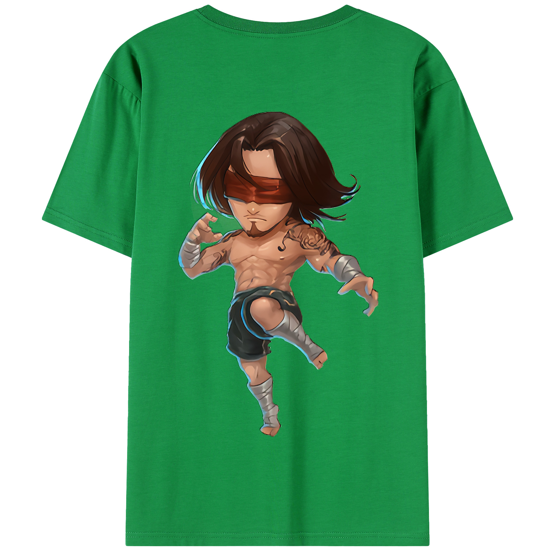 リーグ・オブ・レジェンド League of Legends LOL 綿100％半袖Tシャツ（背面プリント）