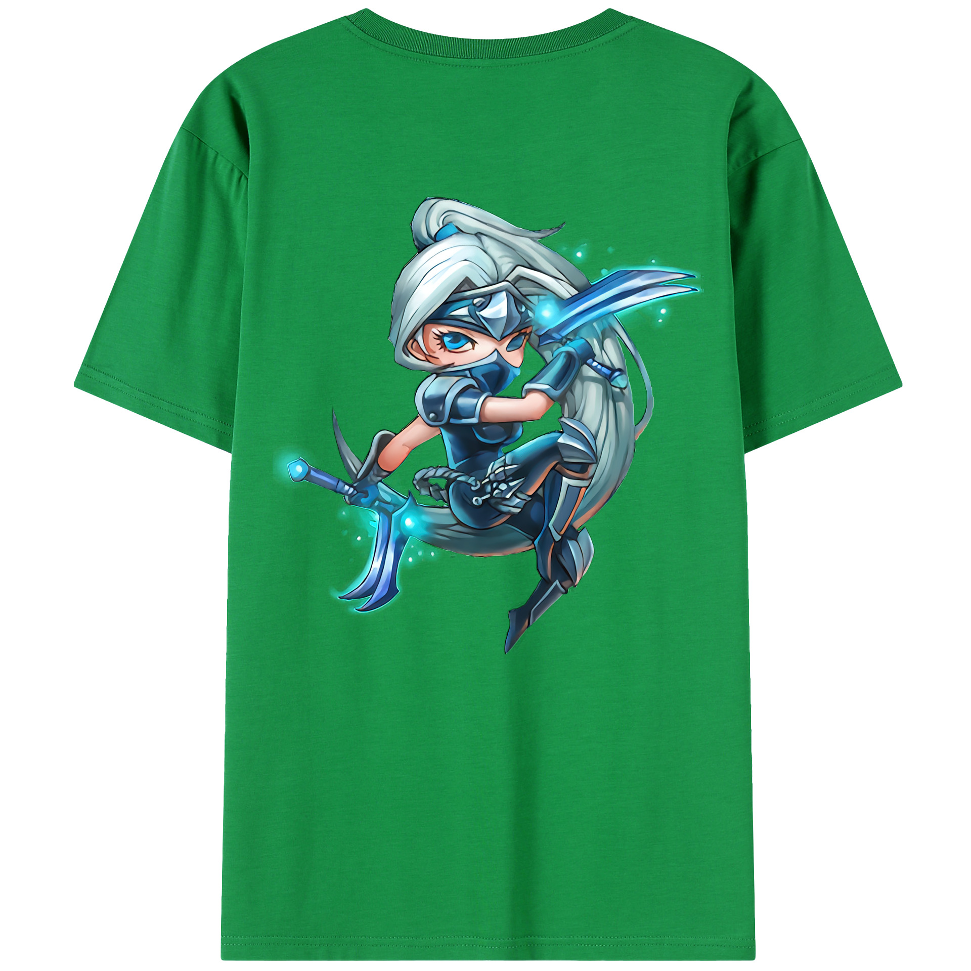 リーグ・オブ・レジェンド League of Legends LOL 綿100％半袖Tシャツ（背面プリント）