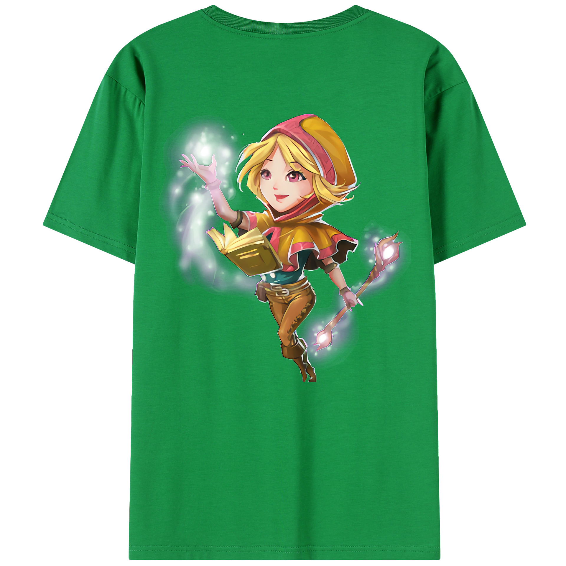 リーグ・オブ・レジェンド League of Legends LOL 綿100％半袖Tシャツ（背面プリント）