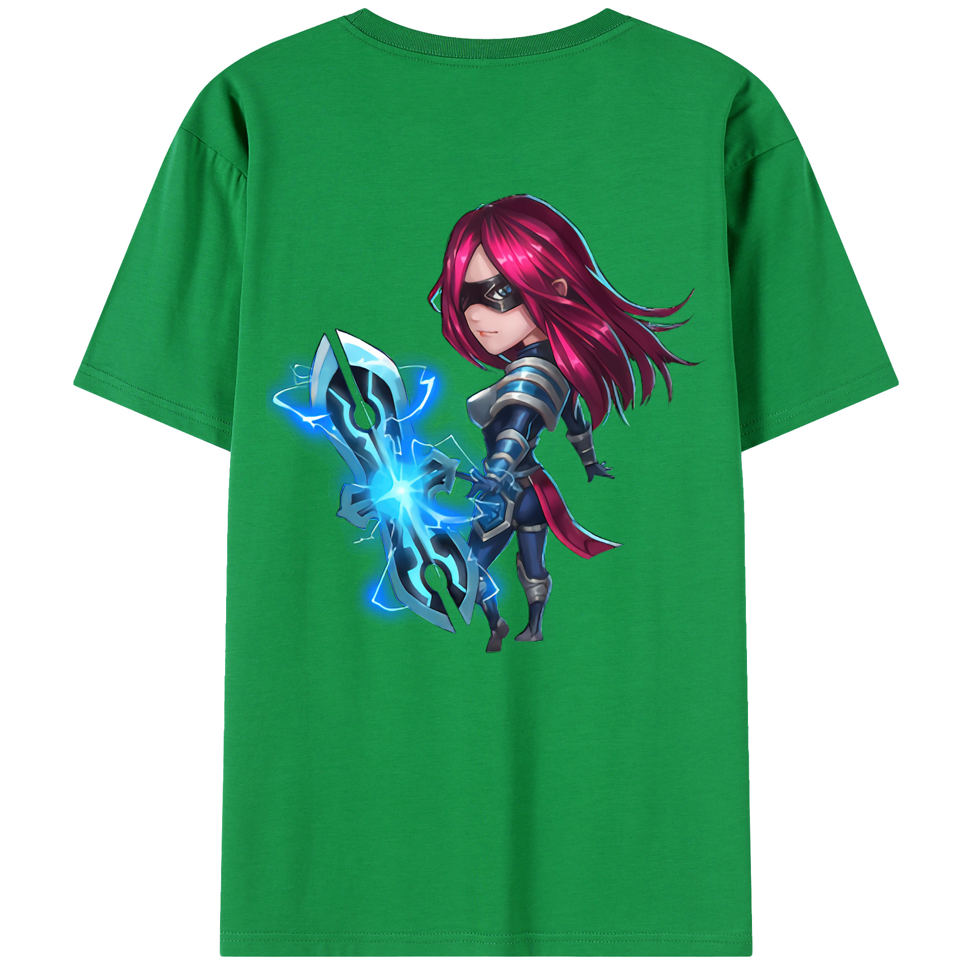 リーグ・オブ・レジェンド League of Legends LOL 綿100％半袖Tシャツ（背面プリント）