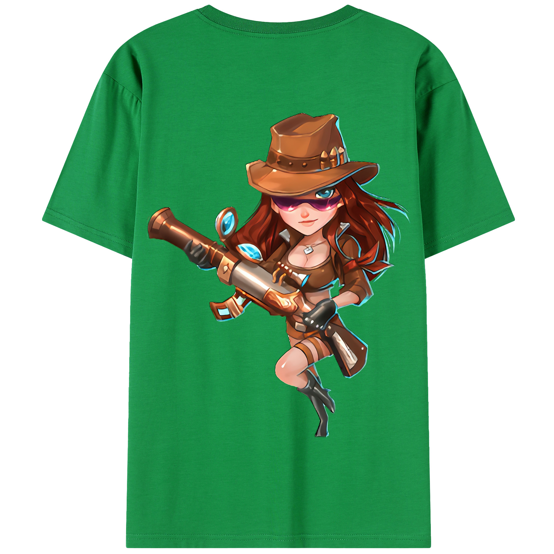 リーグ・オブ・レジェンド League of Legends LOL 綿100％半袖Tシャツ（背面プリント）