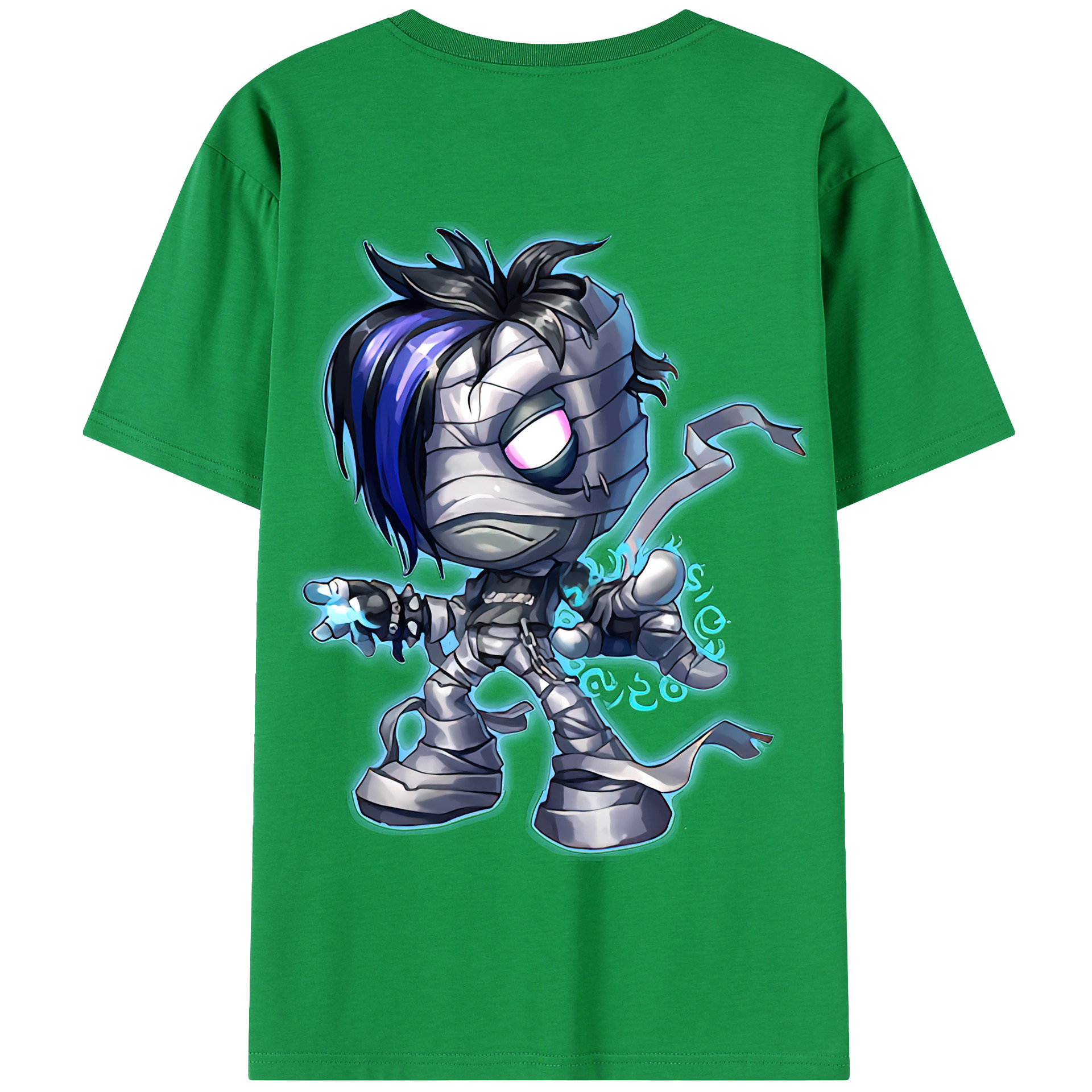 リーグ・オブ・レジェンド League of Legends LOL 綿100％半袖Tシャツ（背面プリント）
