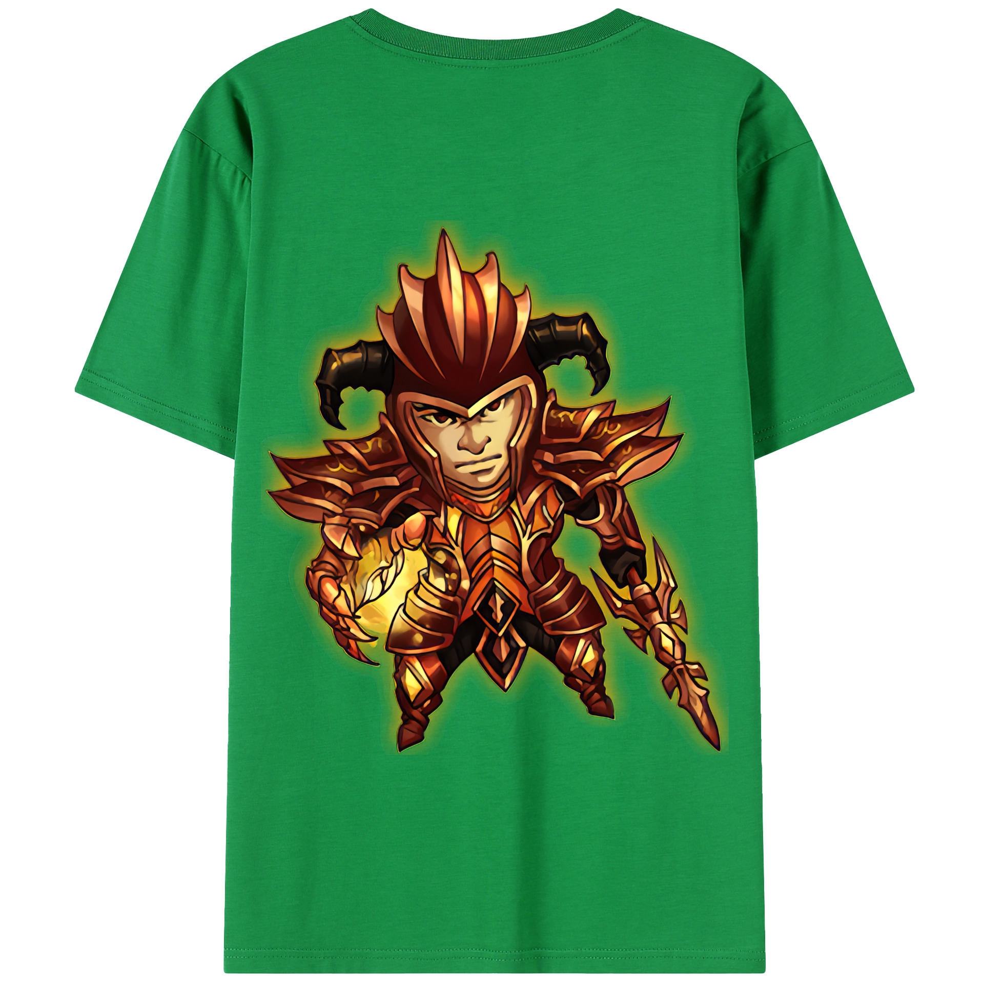 リーグ・オブ・レジェンド League of Legends LOL 綿100％半袖Tシャツ（背面プリント）