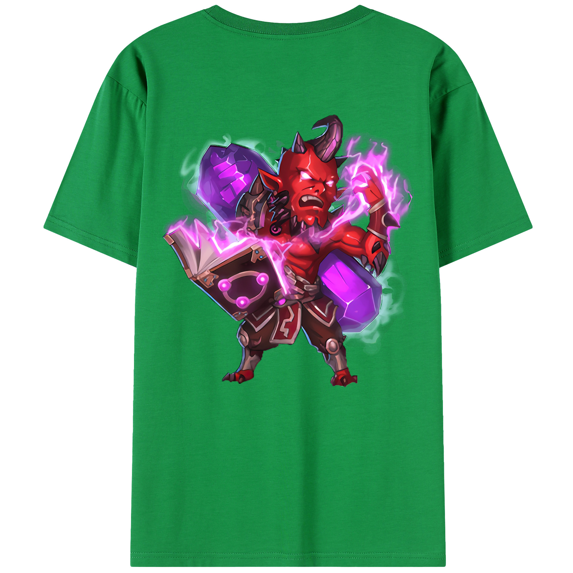 リーグ・オブ・レジェンド League of Legends LOL 綿100％半袖Tシャツ（背面プリント）
