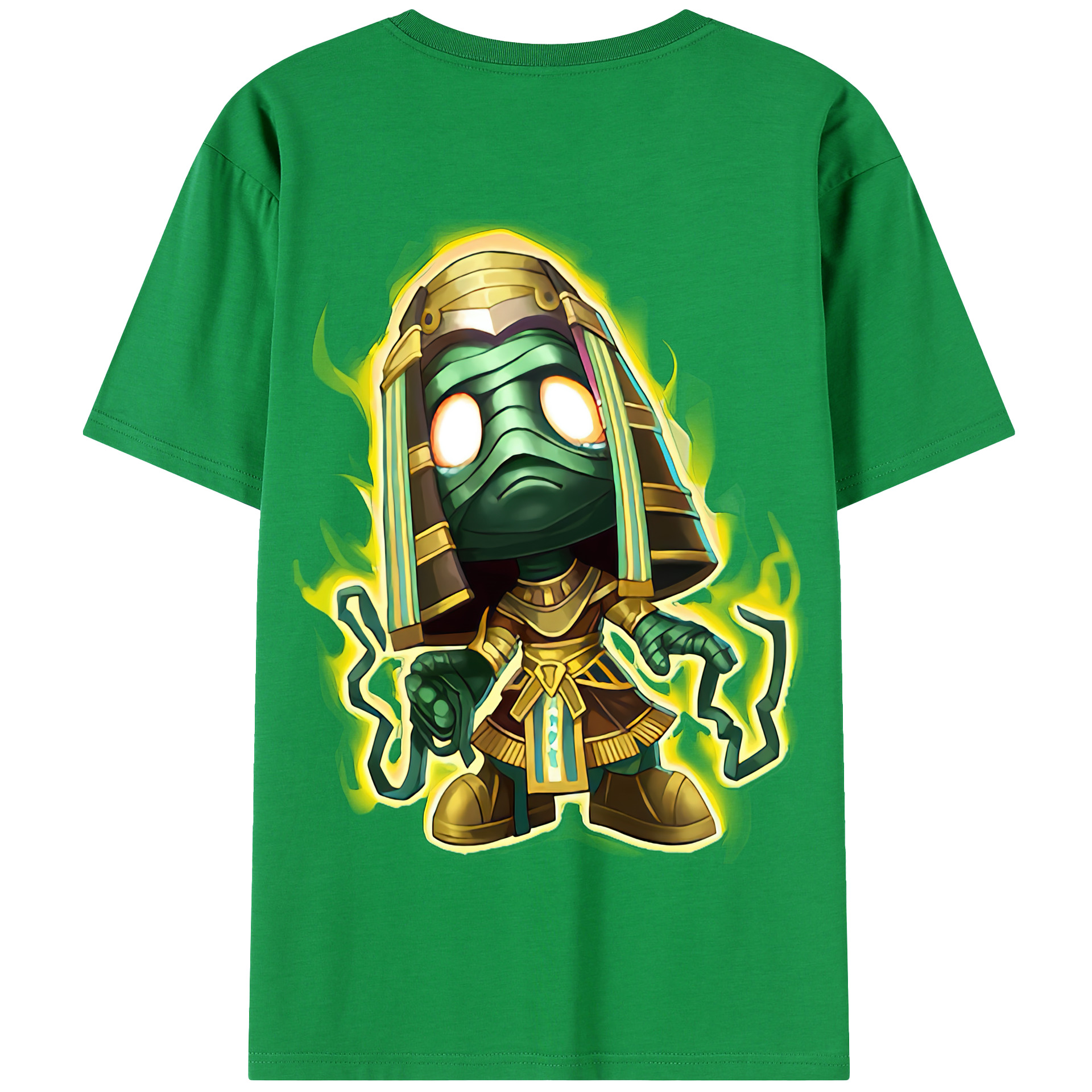 リーグ・オブ・レジェンド League of Legends LOL 綿100％半袖Tシャツ（背面プリント）