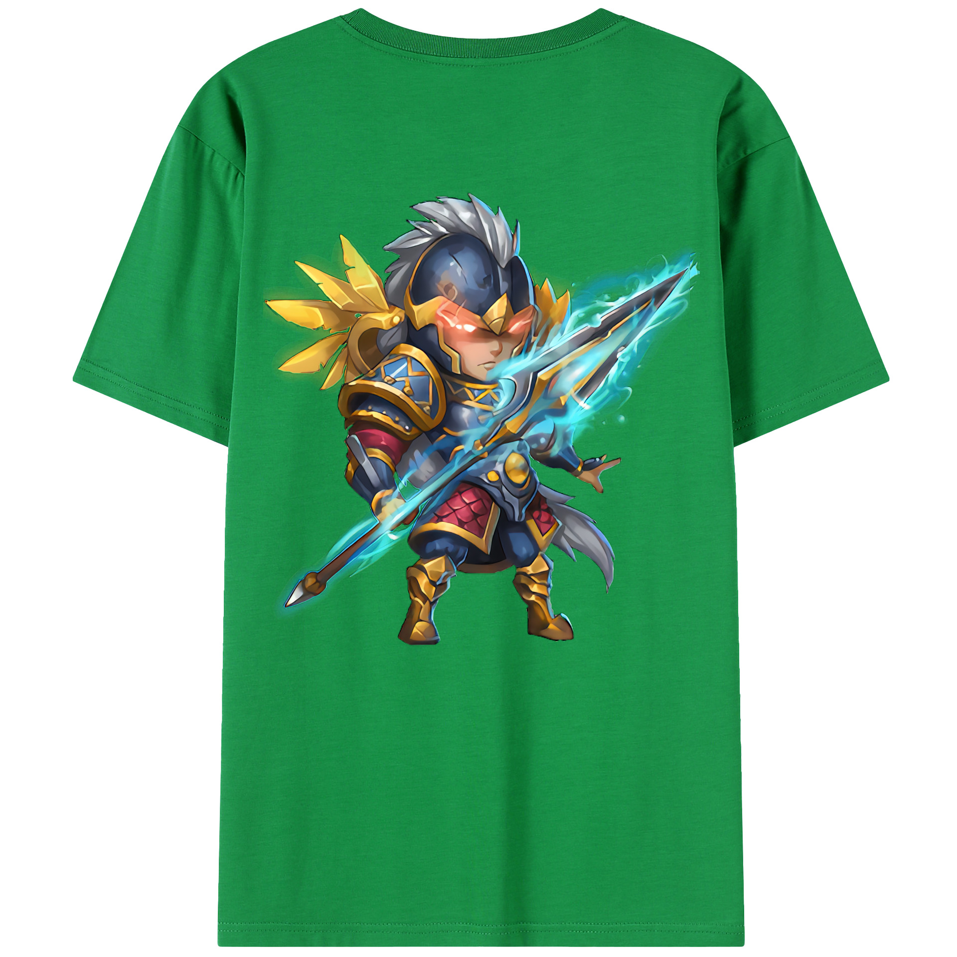 リーグ・オブ・レジェンド League of Legends LOL 綿100％半袖Tシャツ（背面プリント）