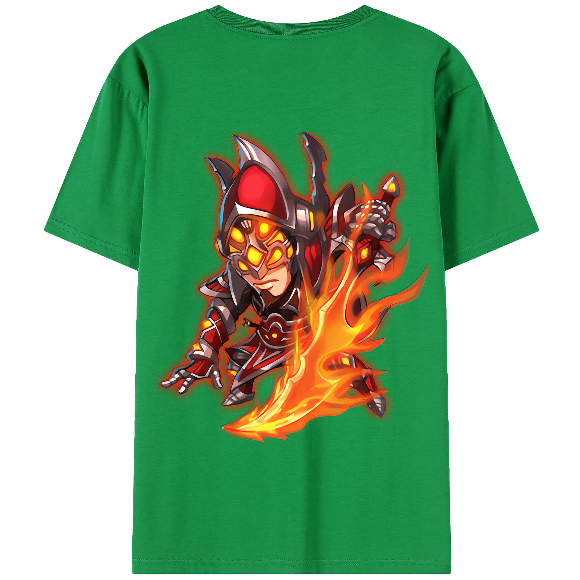 リーグ・オブ・レジェンド League of Legends LOL 綿100％半袖Tシャツ（背面プリント）