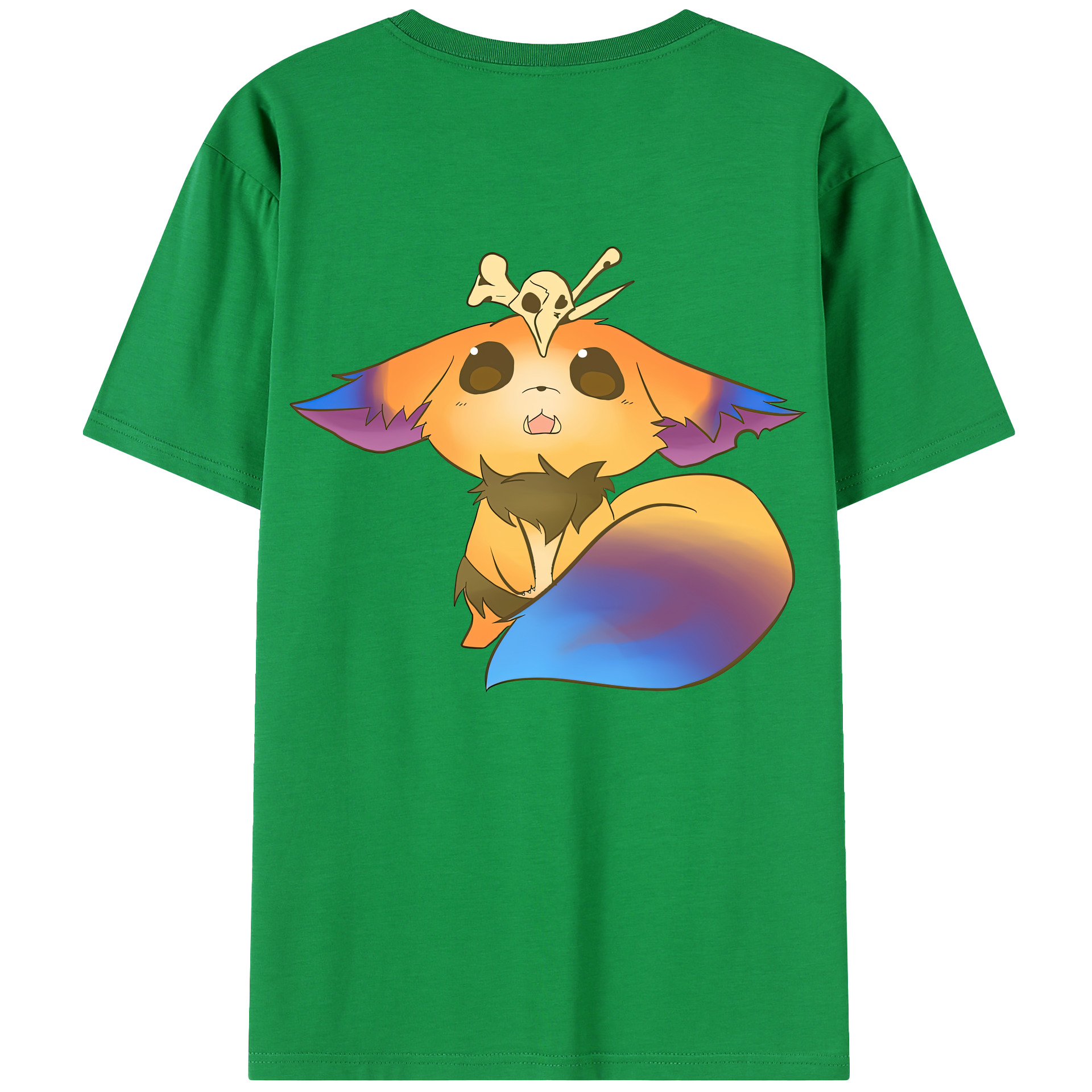 リーグ・オブ・レジェンド League of Legends LOL 綿100％半袖Tシャツ（背面プリント）