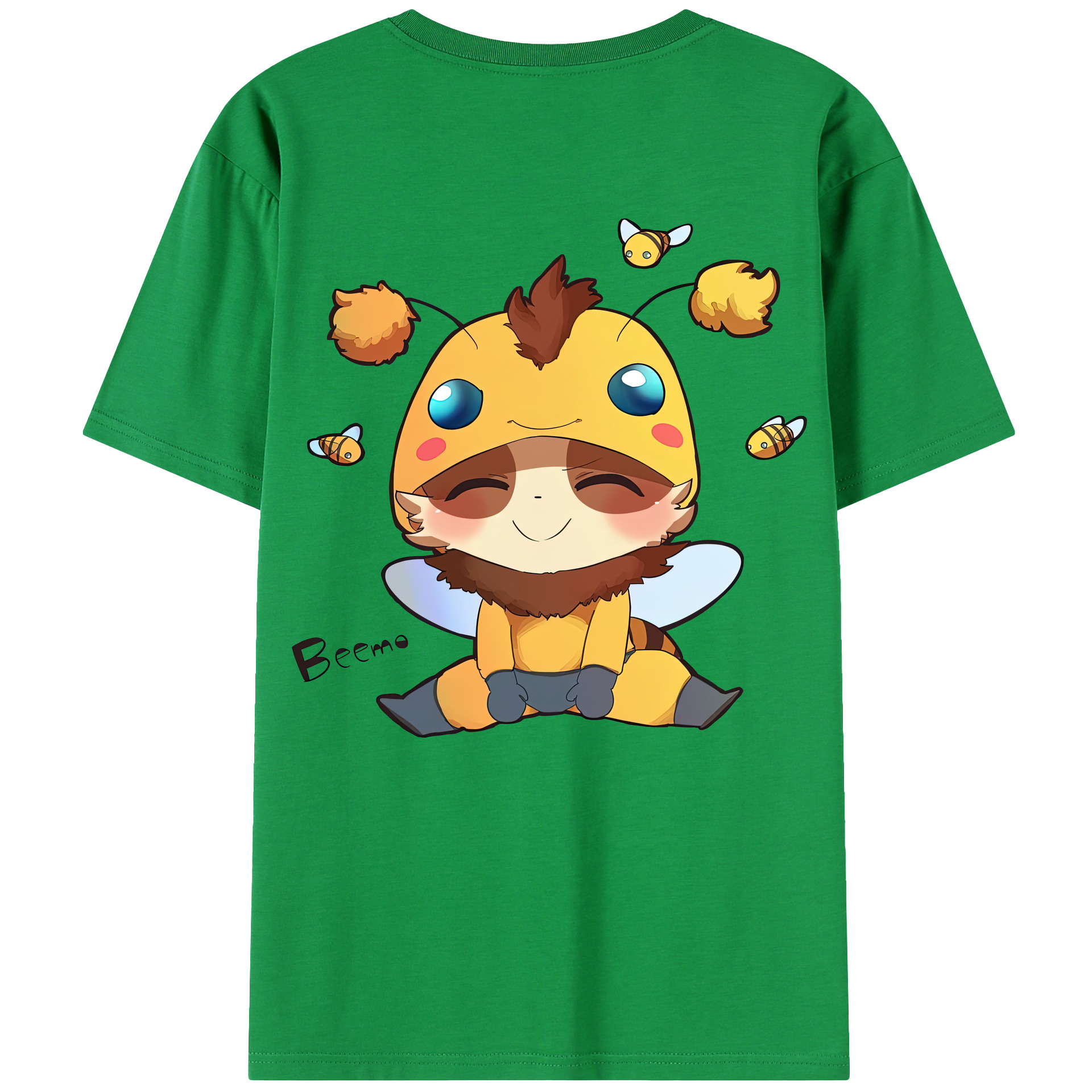 リーグ・オブ・レジェンド League of Legends LOL 綿100％半袖Tシャツ（背面プリント）