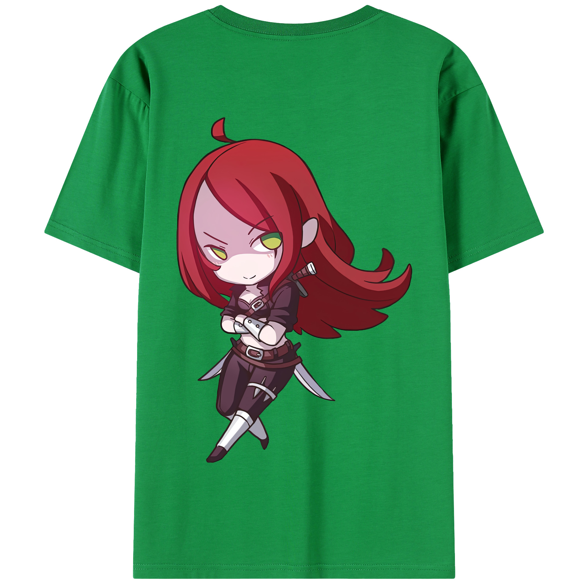 リーグ・オブ・レジェンド League of Legends LOL 綿100％半袖Tシャツ（背面プリント）