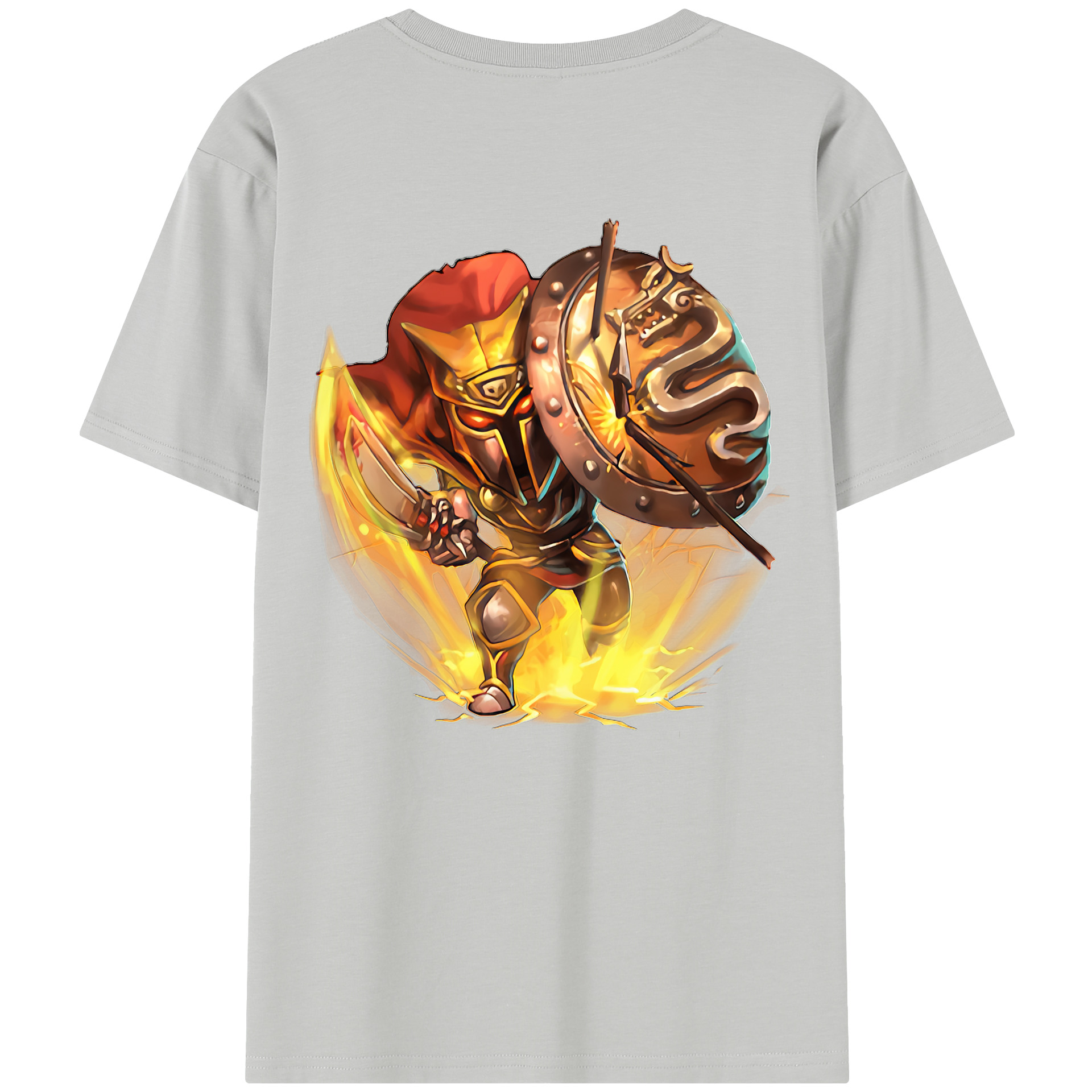 リーグ・オブ・レジェンド League of Legends LOL 綿100％半袖Tシャツ（背面プリント）