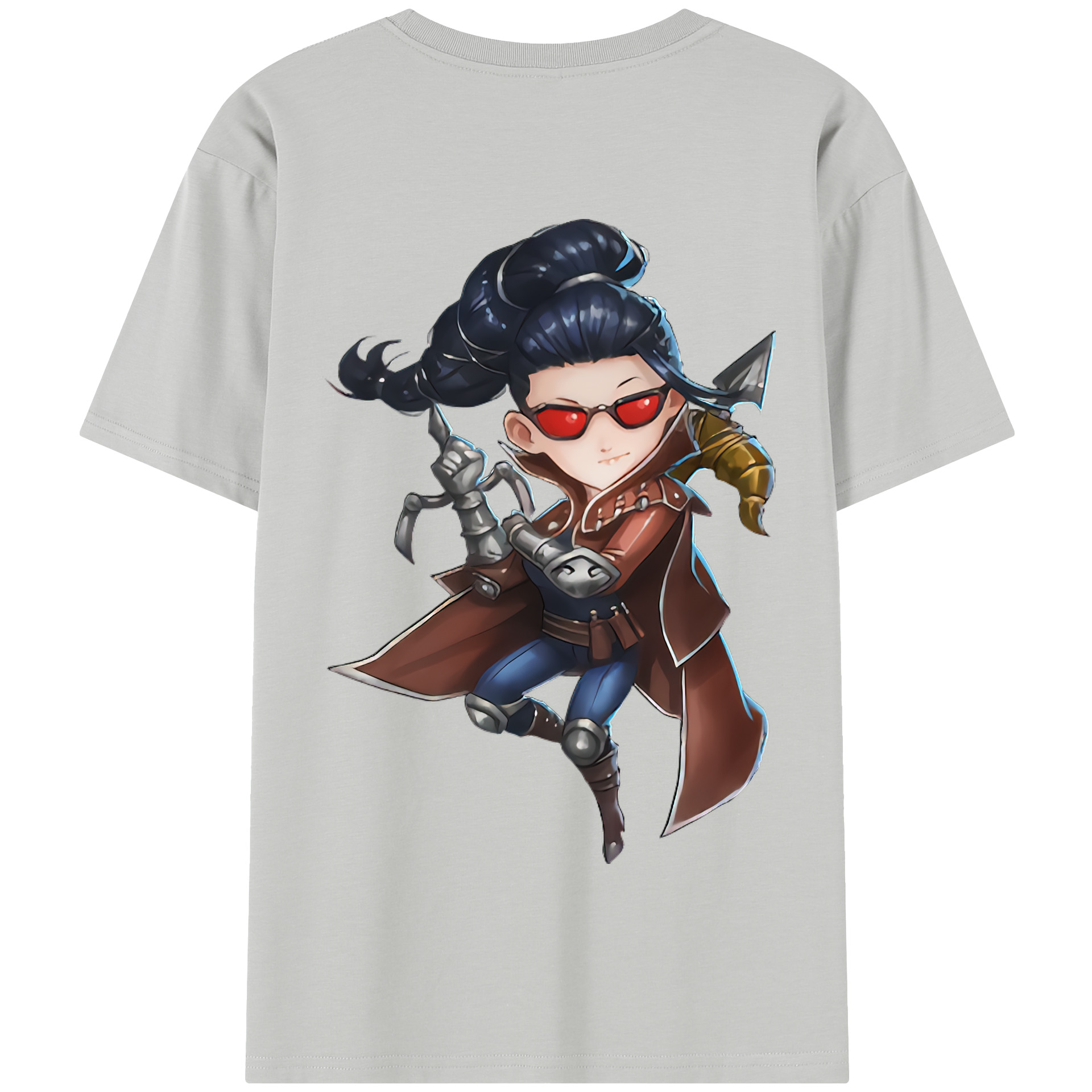 リーグ・オブ・レジェンド League of Legends LOL 綿100％半袖Tシャツ（背面プリント）