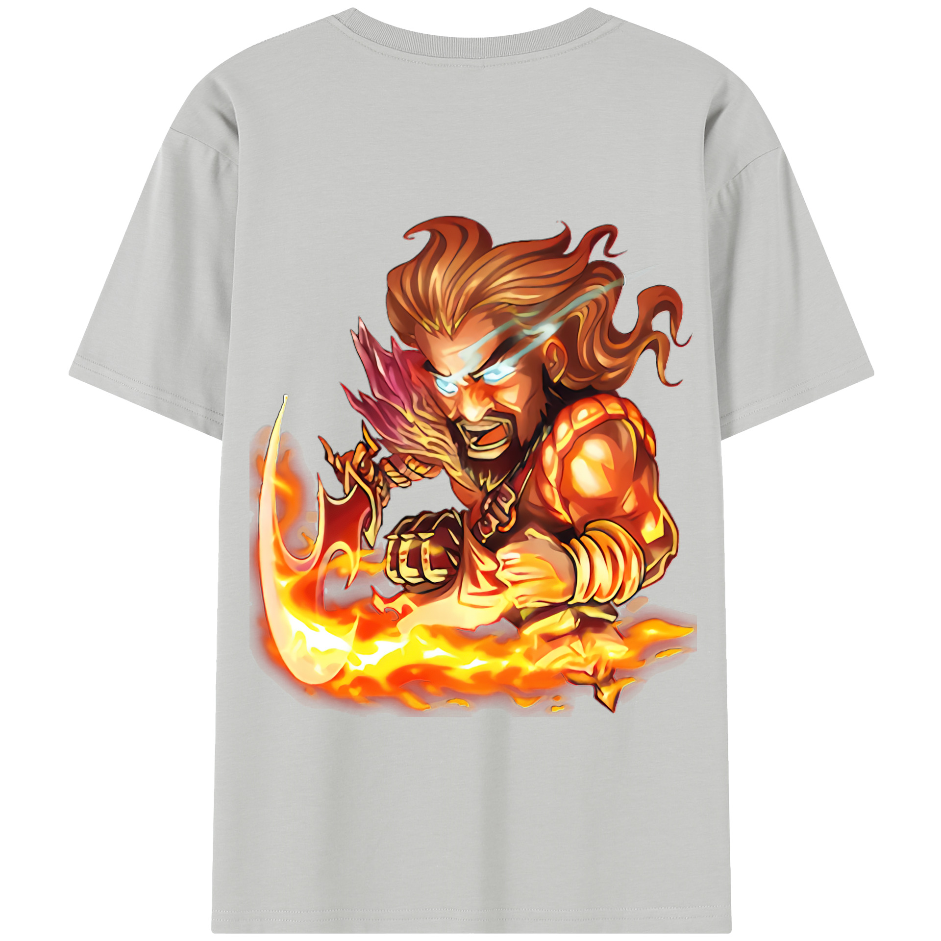 リーグ・オブ・レジェンド League of Legends LOL 綿100％半袖Tシャツ（背面プリント）