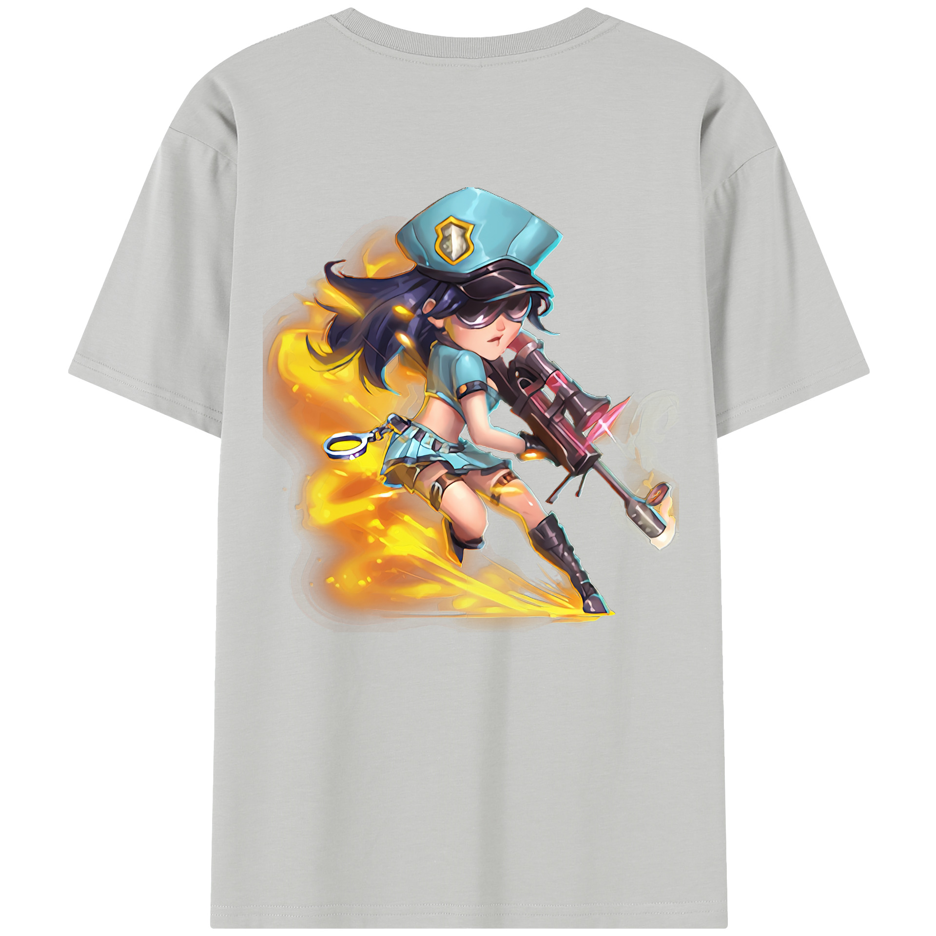リーグ・オブ・レジェンド League of Legends LOL 綿100％半袖Tシャツ（背面プリント）