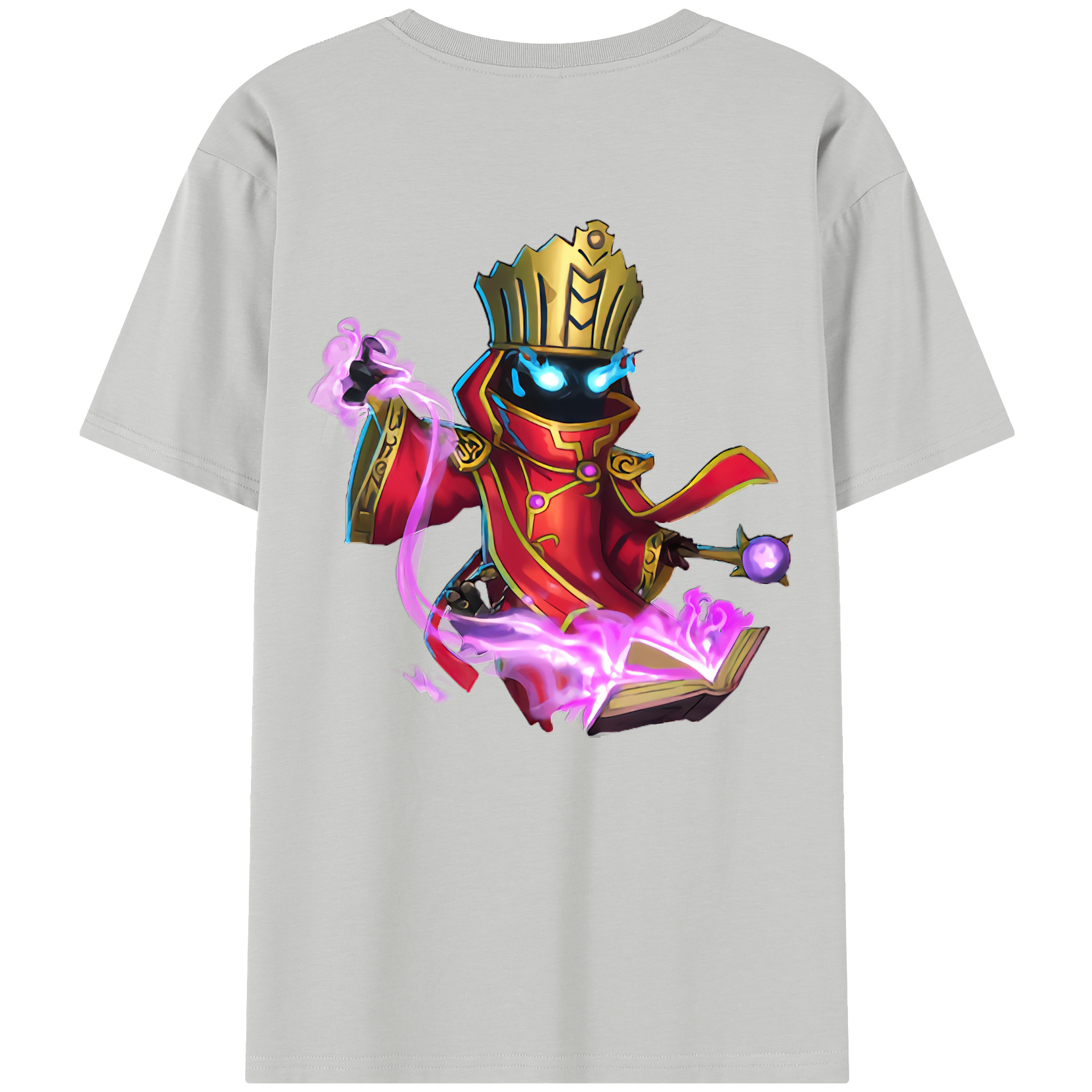 リーグ・オブ・レジェンド League of Legends LOL 綿100％半袖Tシャツ（背面プリント）