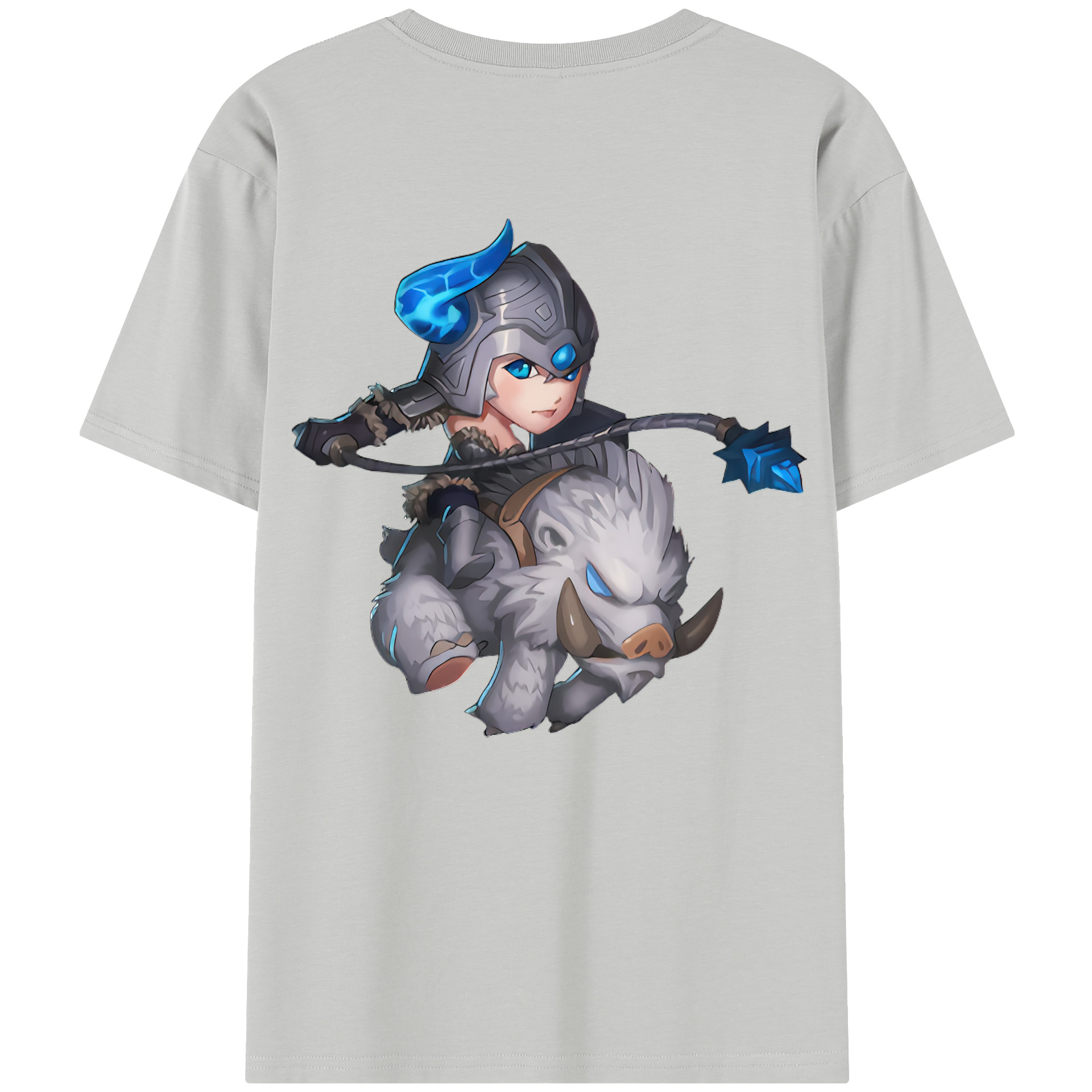 リーグ・オブ・レジェンド League of Legends LOL 綿100％半袖Tシャツ（背面プリント）