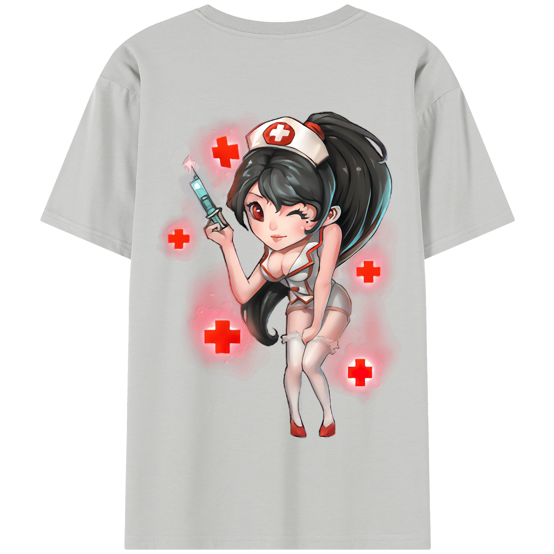 リーグ・オブ・レジェンド League of Legends LOL 綿100％半袖Tシャツ（背面プリント）