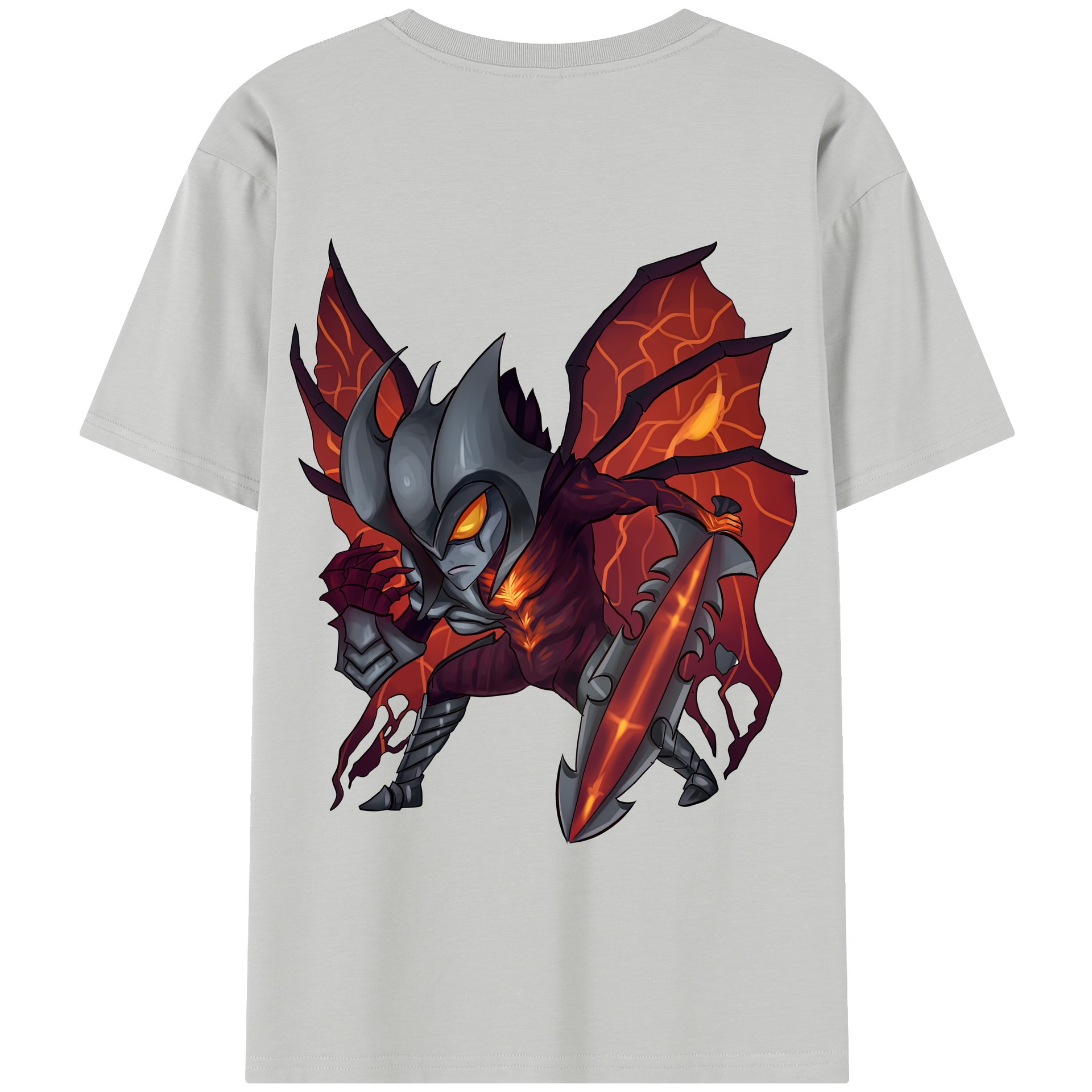 リーグ・オブ・レジェンド League of Legends LOL 綿100％半袖Tシャツ（背面プリント）