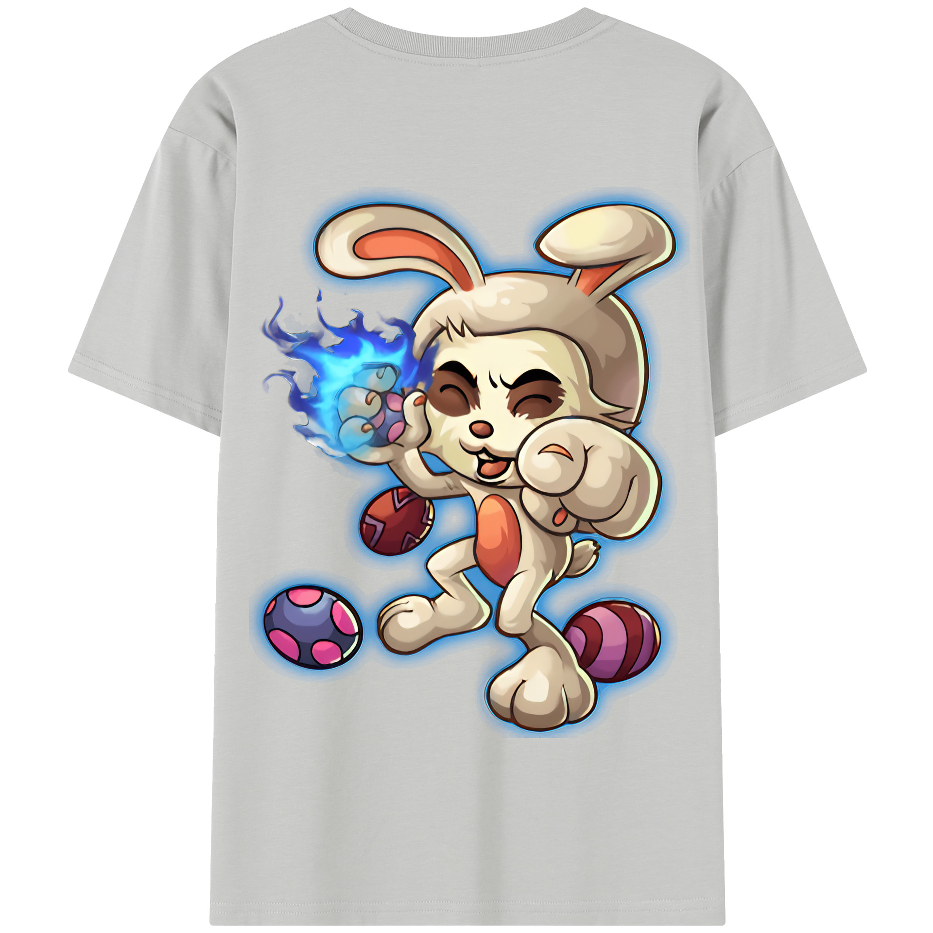 リーグ・オブ・レジェンド League of Legends LOL 綿100％半袖Tシャツ（背面プリント）