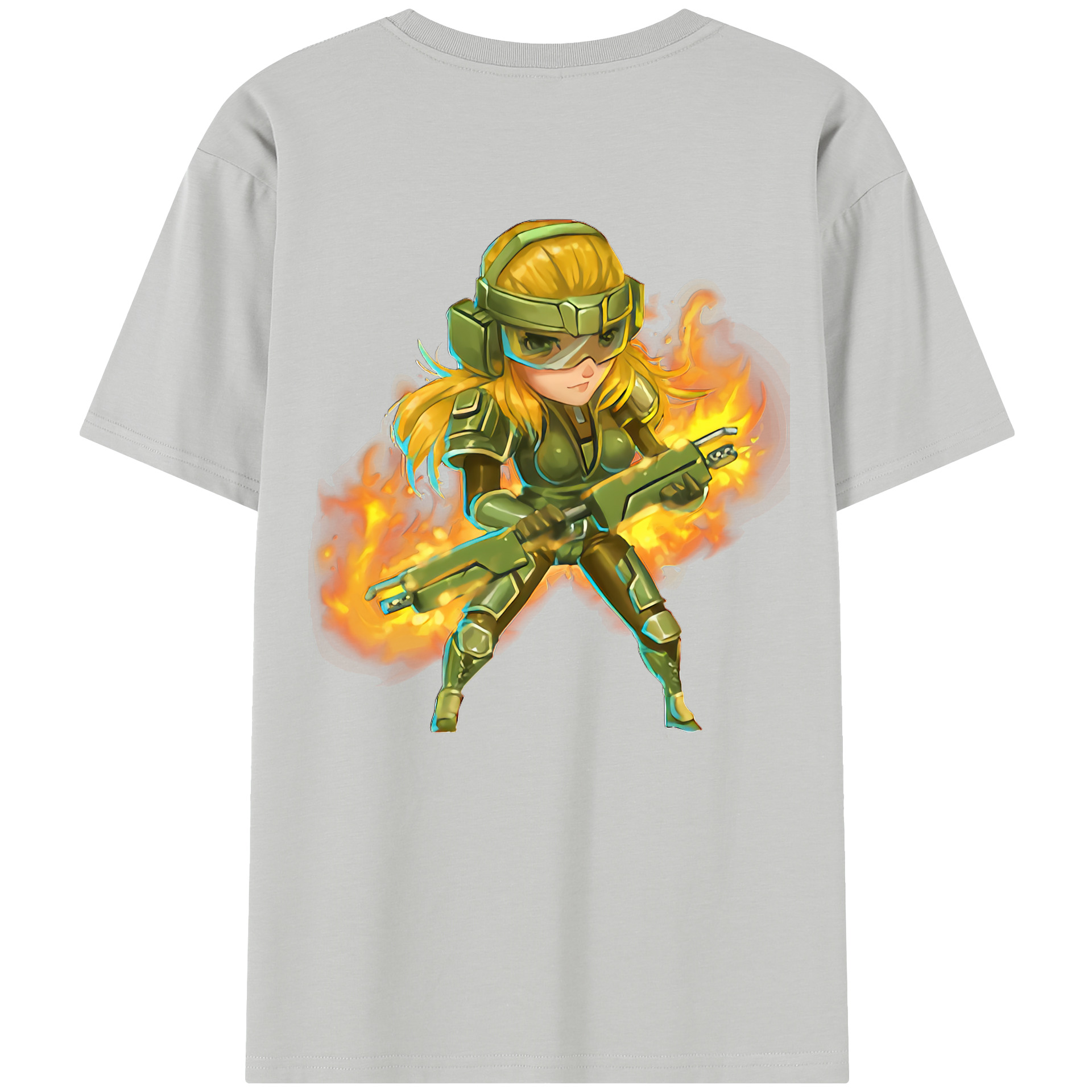 リーグ・オブ・レジェンド League of Legends LOL 綿100％半袖Tシャツ（背面プリント）