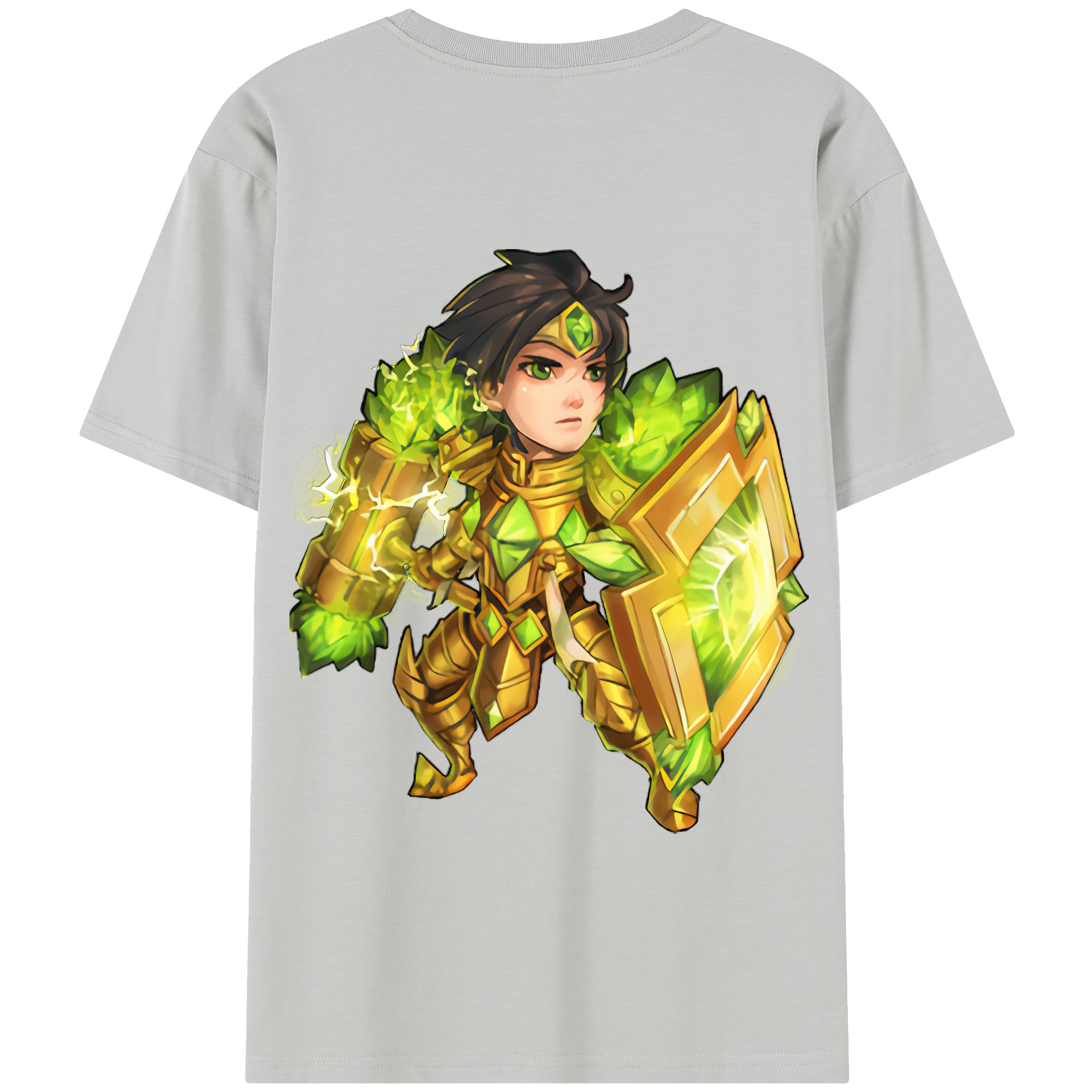 リーグ・オブ・レジェンド League of Legends LOL 綿100％半袖Tシャツ（背面プリント）