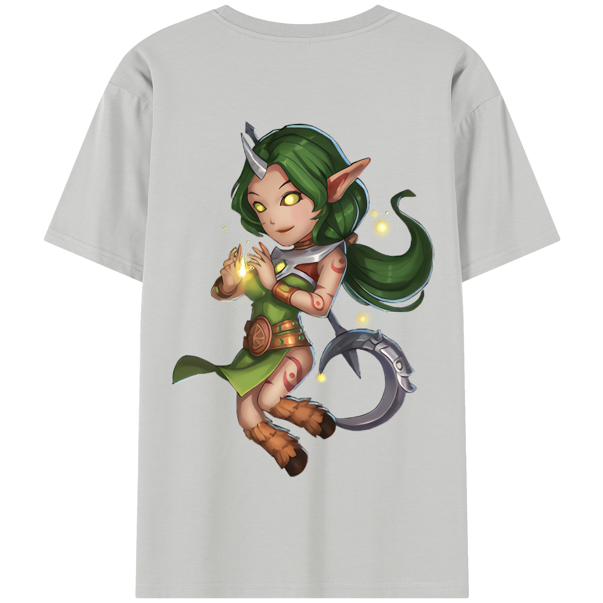 リーグ・オブ・レジェンド League of Legends LOL 綿100％半袖Tシャツ（背面プリント）