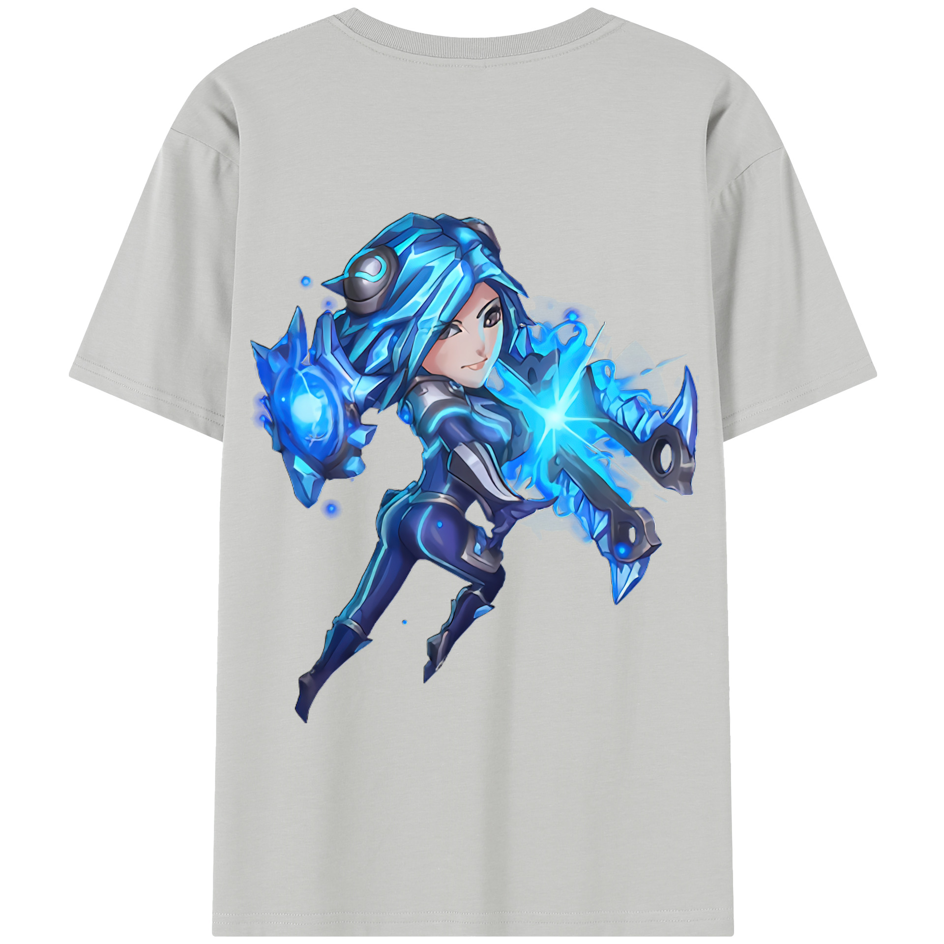 リーグ・オブ・レジェンド League of Legends LOL 綿100％半袖Tシャツ（背面プリント）