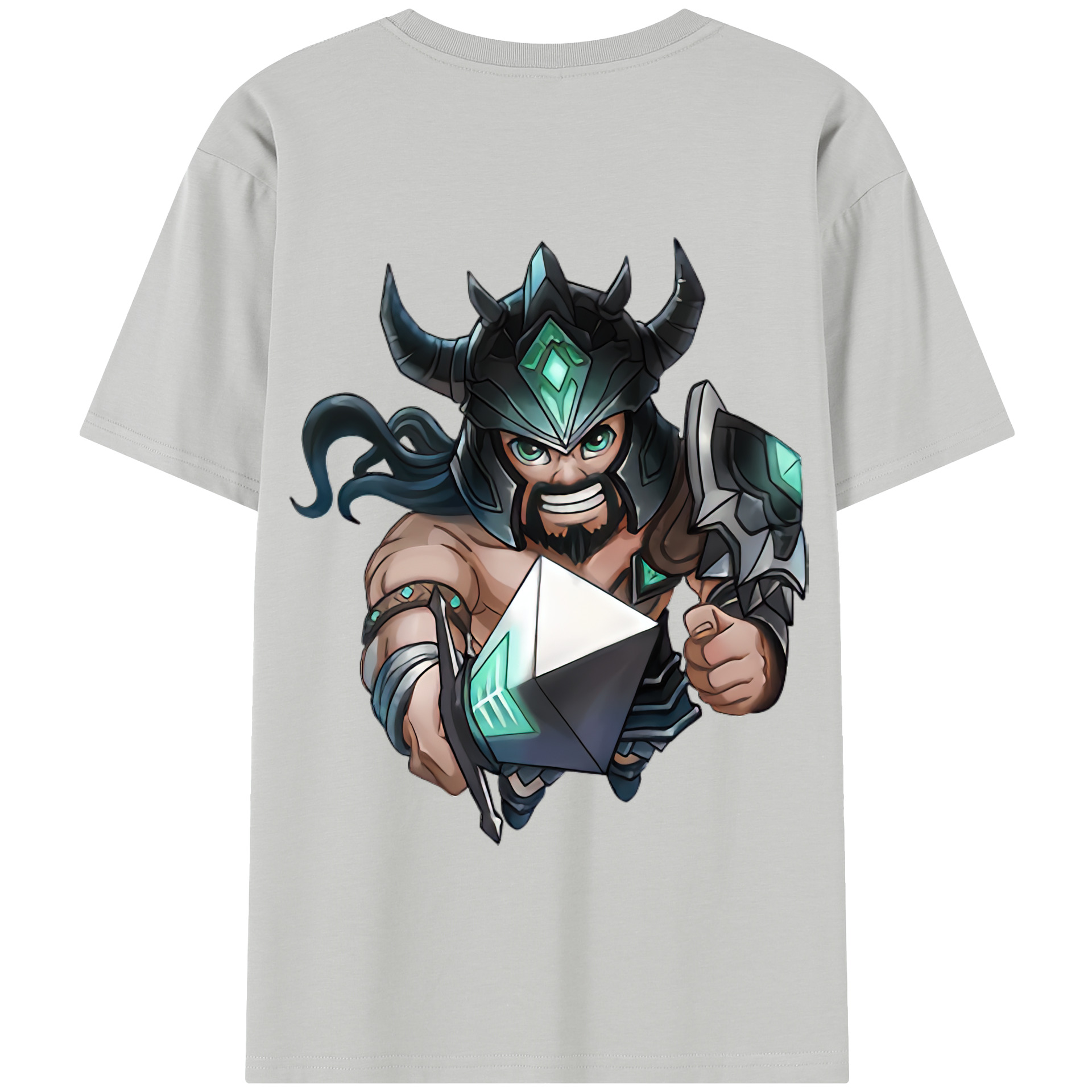 リーグ・オブ・レジェンド League of Legends LOL 綿100％半袖Tシャツ（背面プリント）