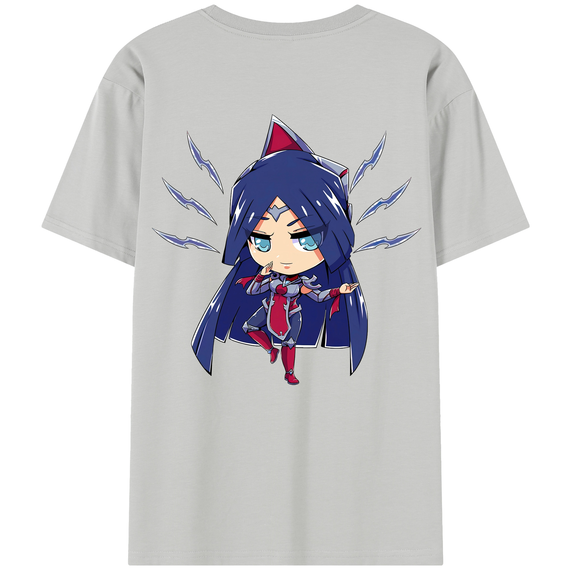 リーグ・オブ・レジェンド League of Legends LOL 綿100％半袖Tシャツ（背面プリント）