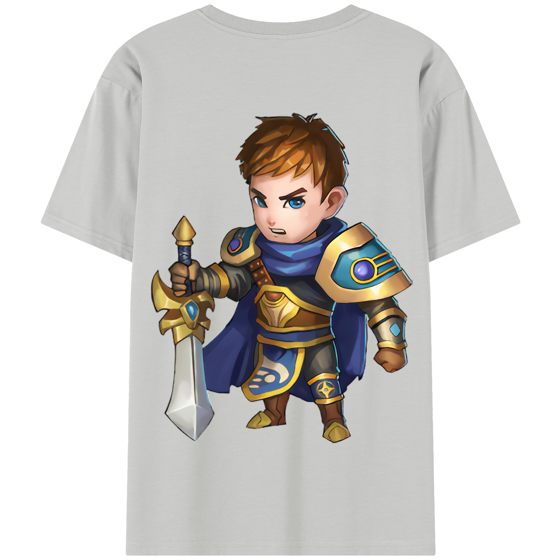 リーグ・オブ・レジェンド League of Legends LOL 綿100％半袖Tシャツ（背面プリント）