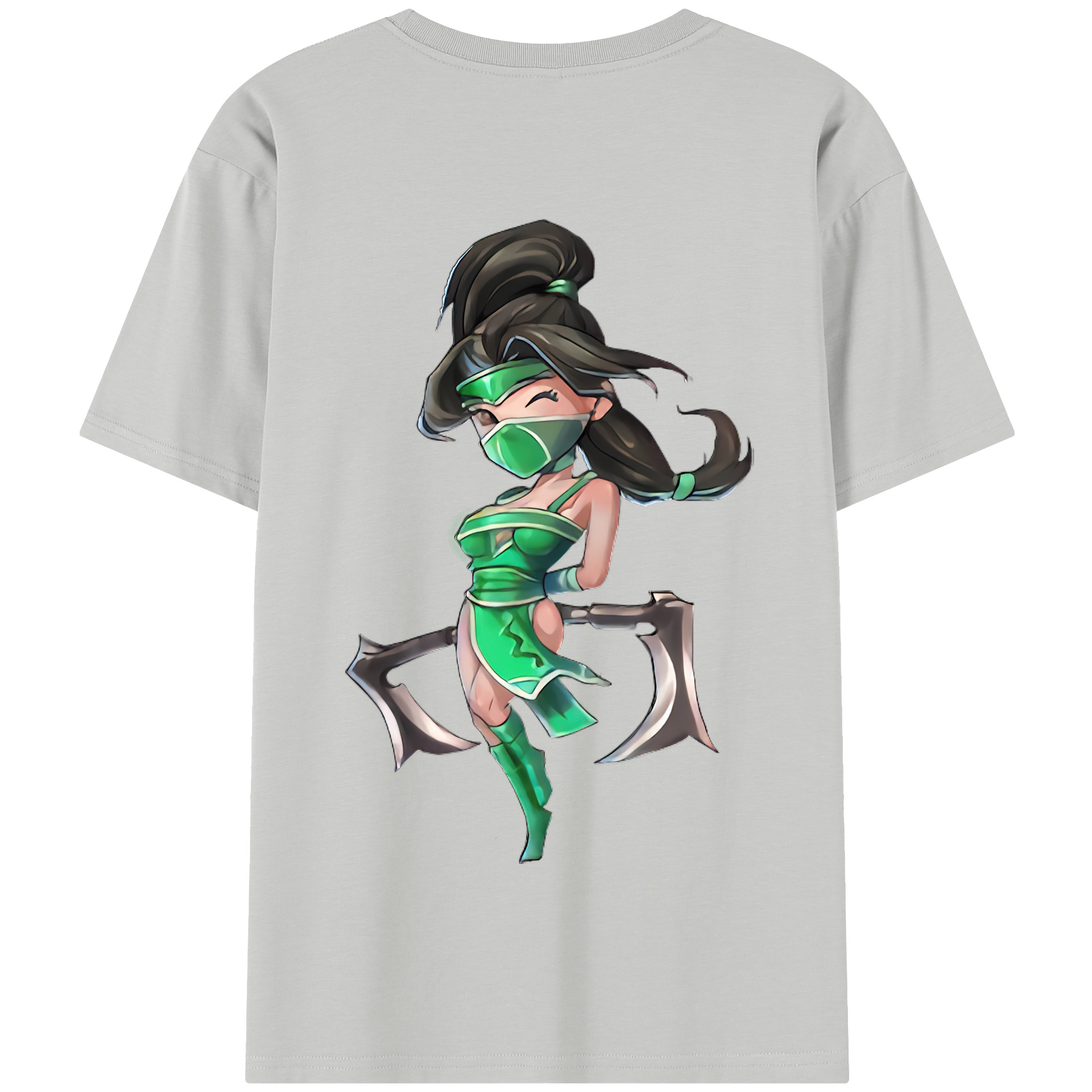 リーグ・オブ・レジェンド League of Legends LOL 綿100％半袖Tシャツ（背面プリント）