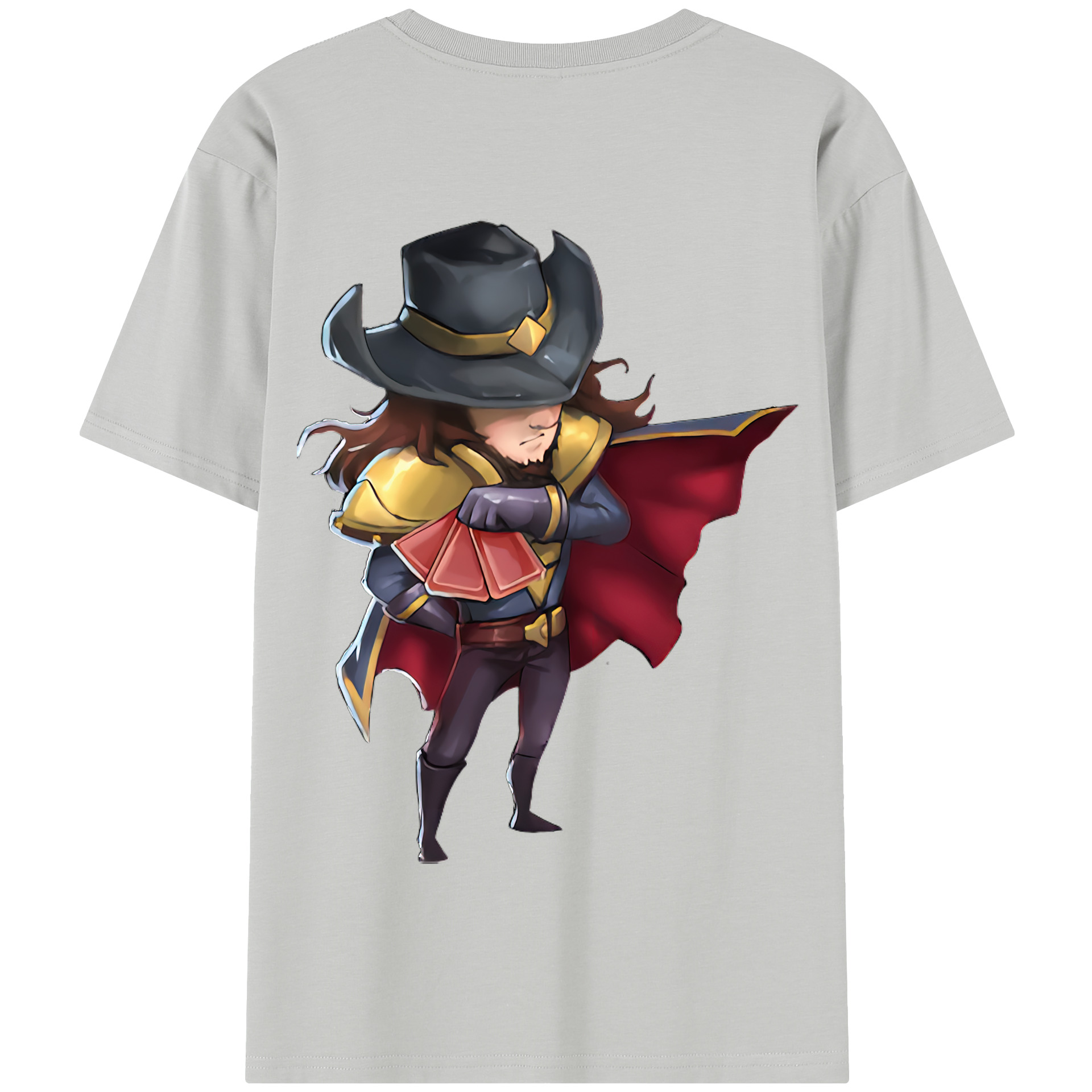 リーグ・オブ・レジェンド League of Legends LOL 綿100％半袖Tシャツ（背面プリント）