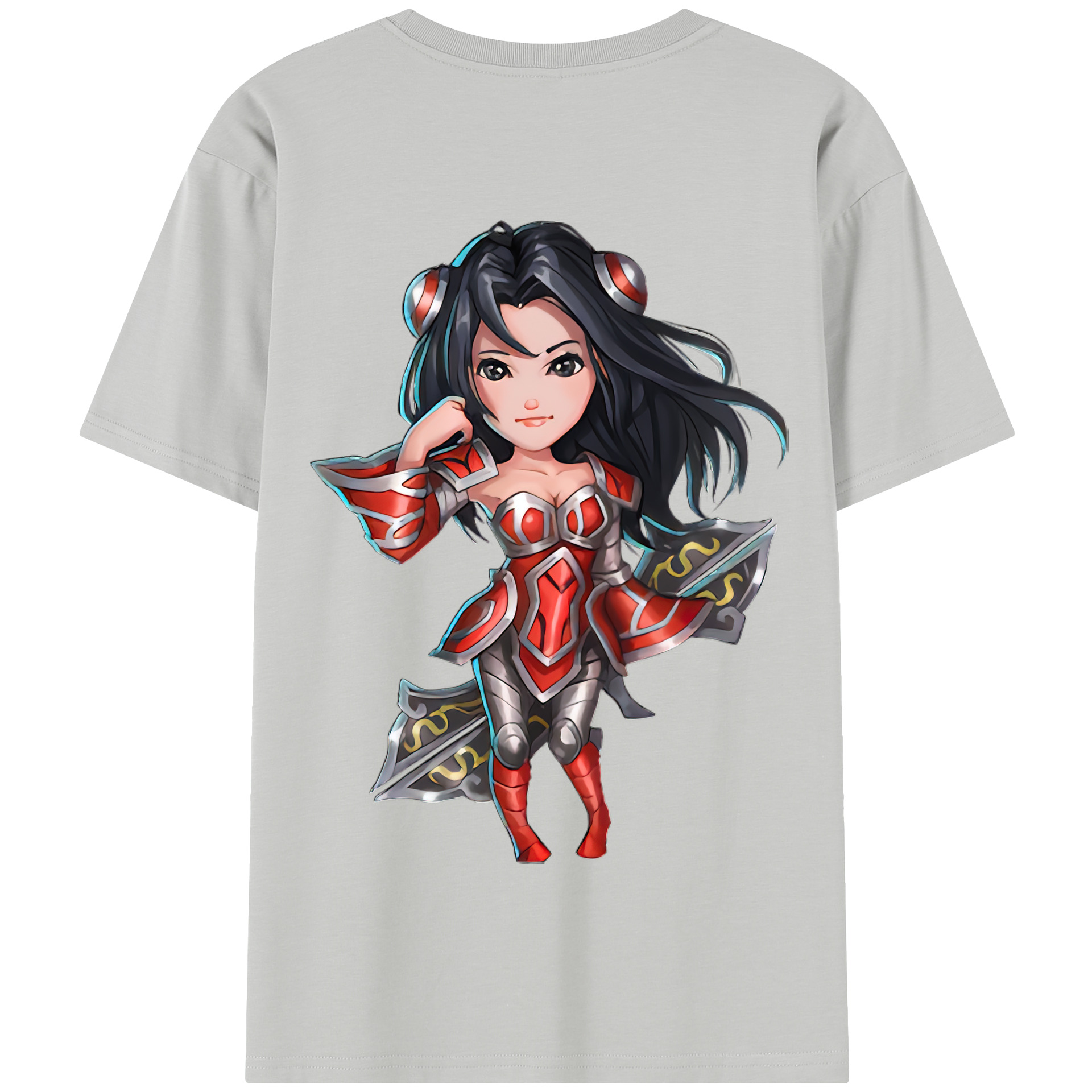 リーグ・オブ・レジェンド League of Legends LOL 綿100％半袖Tシャツ（背面プリント）