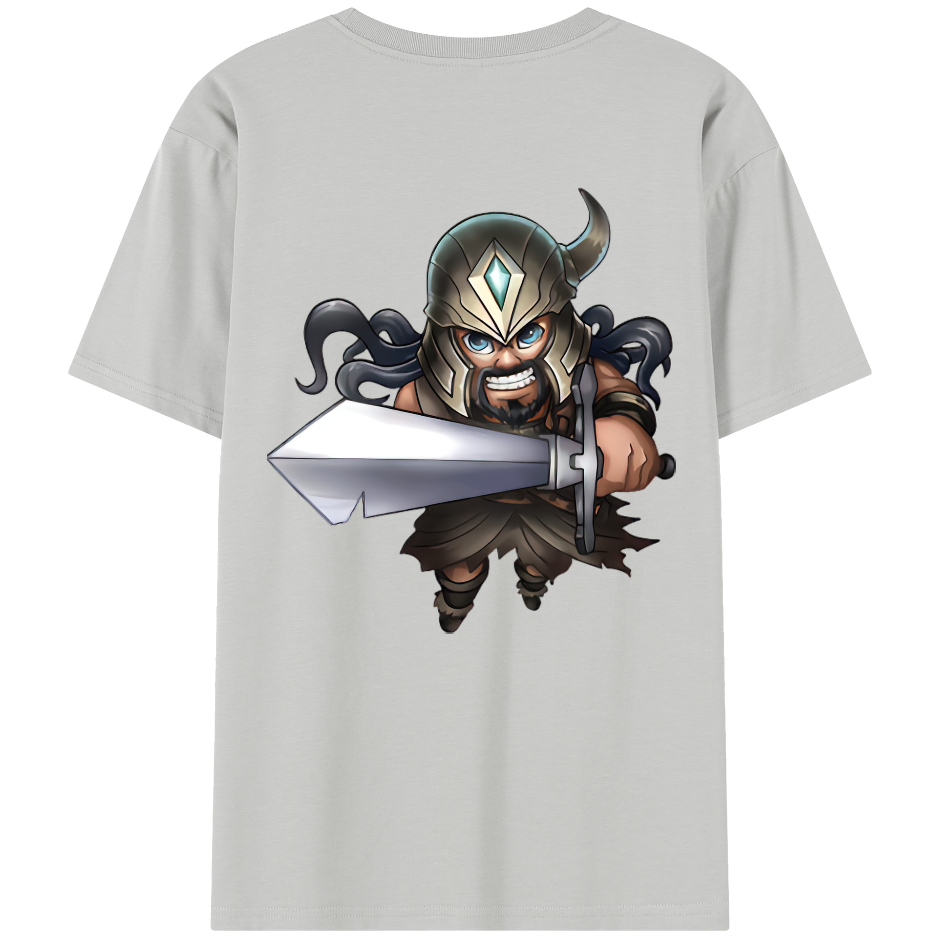 リーグ・オブ・レジェンド League of Legends LOL 綿100％半袖Tシャツ（背面プリント）