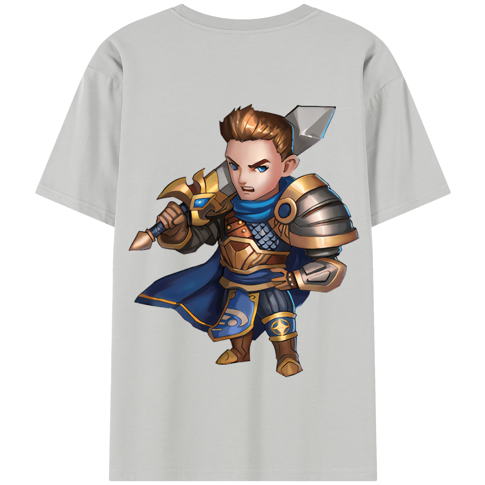 リーグ・オブ・レジェンド League of Legends LOL 綿100％半袖Tシャツ（背面プリント）