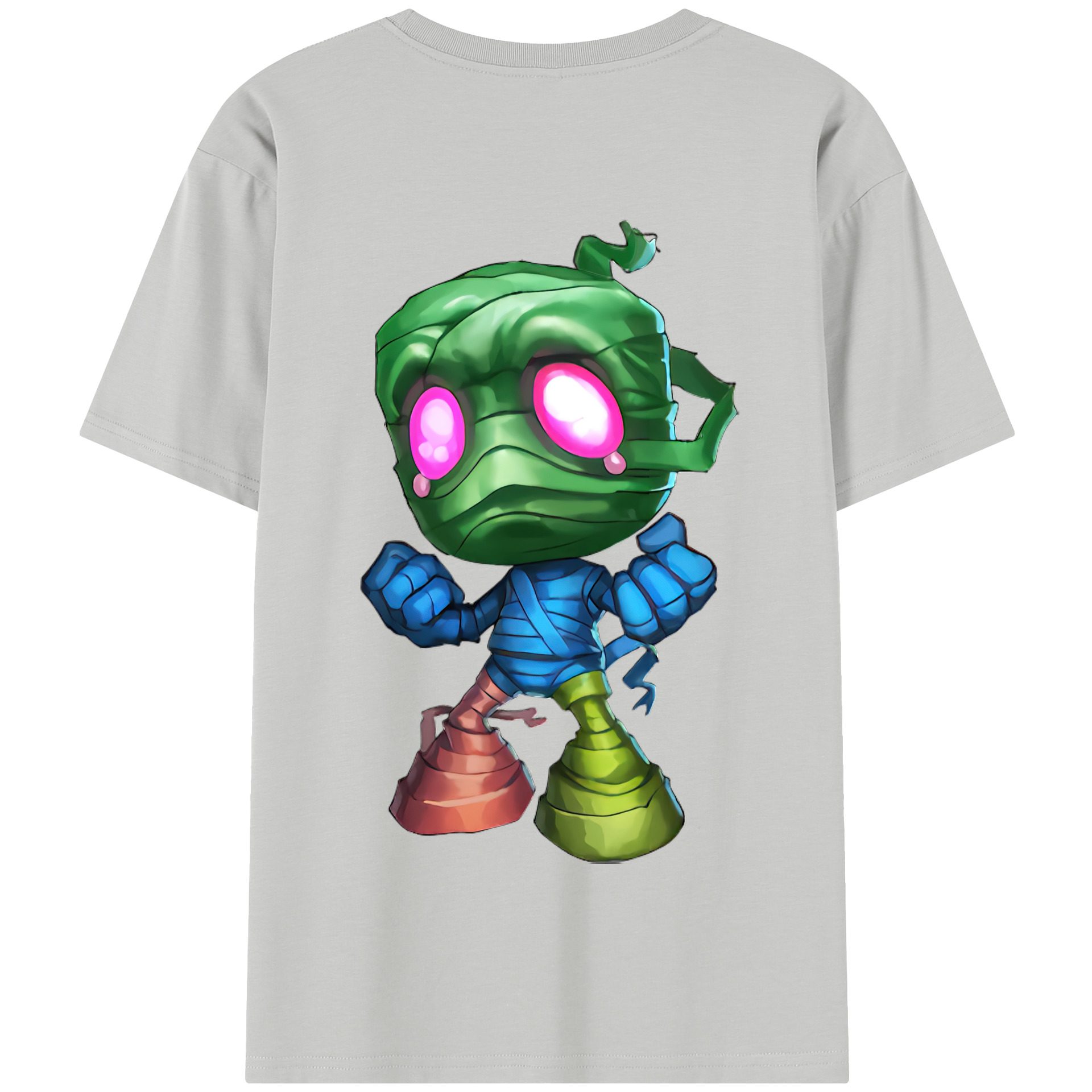 リーグ・オブ・レジェンド League of Legends LOL 綿100％半袖Tシャツ（背面プリント）