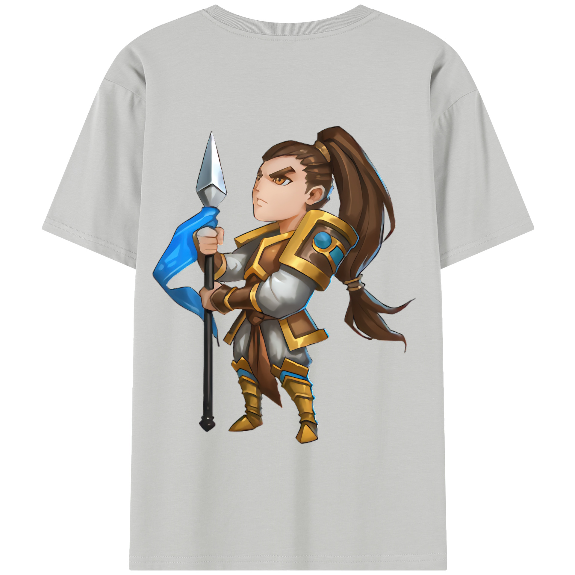 リーグ・オブ・レジェンド League of Legends LOL 綿100％半袖Tシャツ（背面プリント）