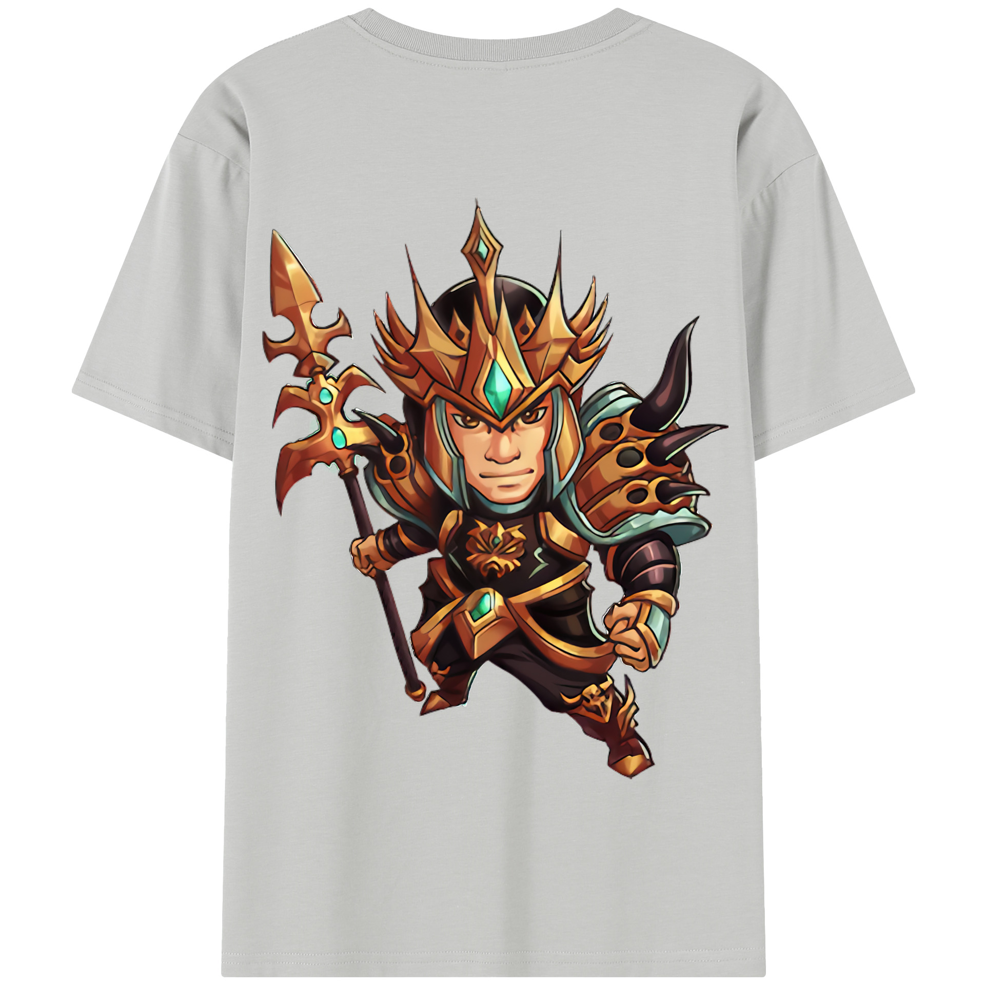 リーグ・オブ・レジェンド League of Legends LOL 綿100％半袖Tシャツ（背面プリント）