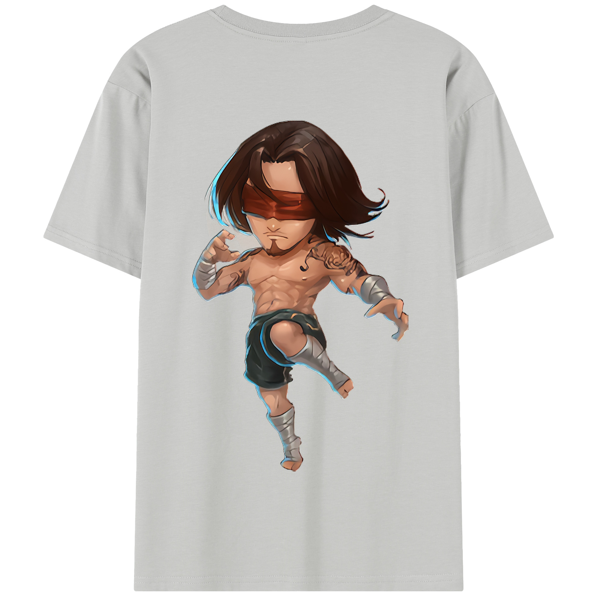 リーグ・オブ・レジェンド League of Legends LOL 綿100％半袖Tシャツ（背面プリント）