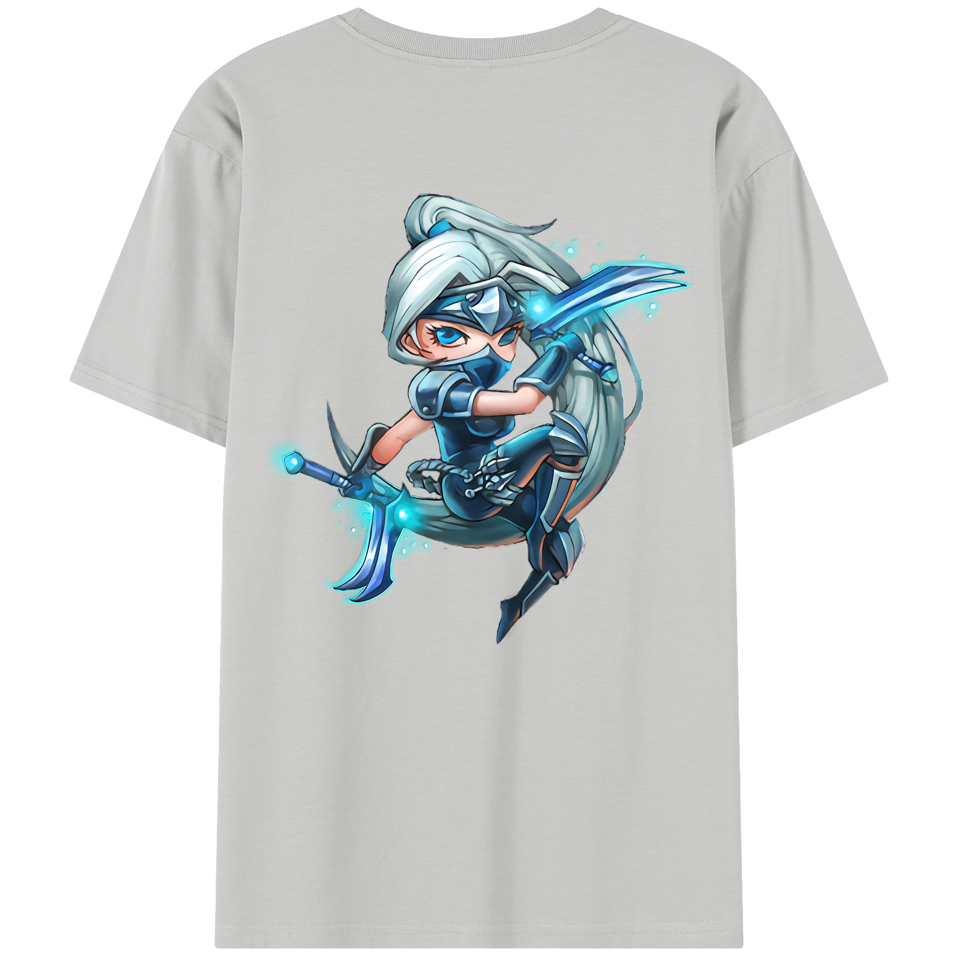 リーグ・オブ・レジェンド League of Legends LOL 綿100％半袖Tシャツ（背面プリント）