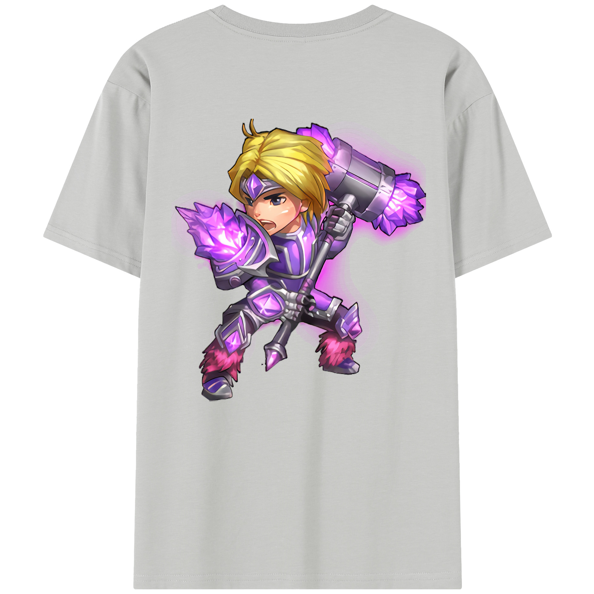 リーグ・オブ・レジェンド League of Legends LOL 綿100％半袖Tシャツ（背面プリント）